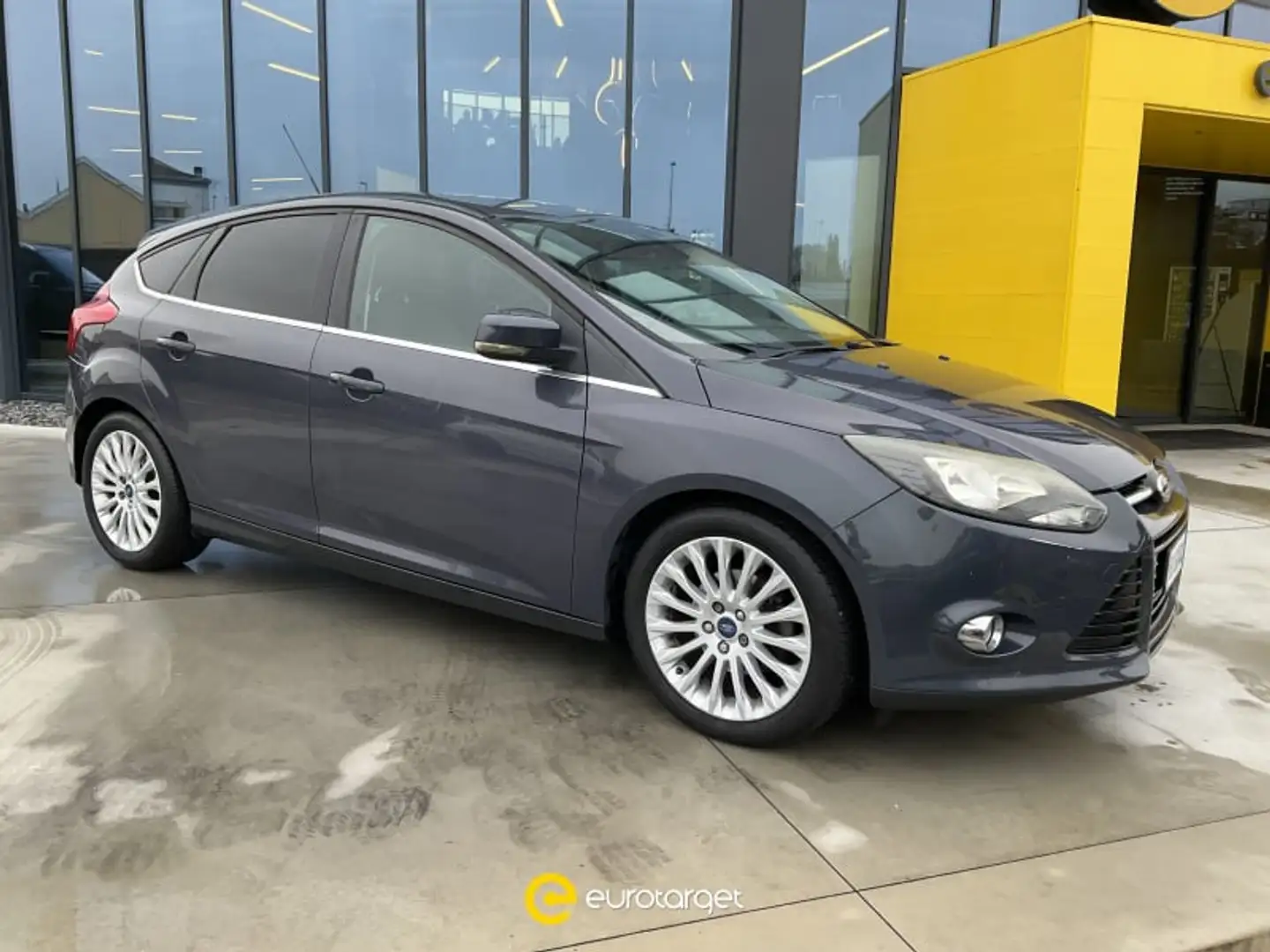 Ford Focus 1.6 TDCi 115 CV Titanium Bleu - 1