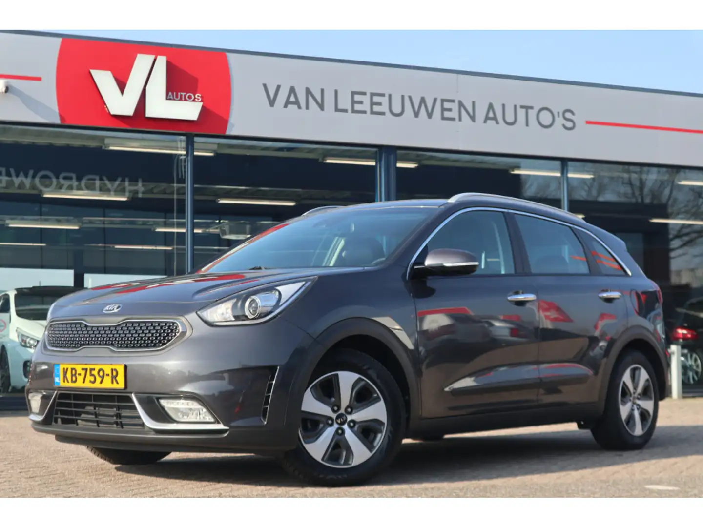 Kia Niro 1.6 GDi Hybrid First Edition | Zo Mee | Lees Tekst Grijs - 1