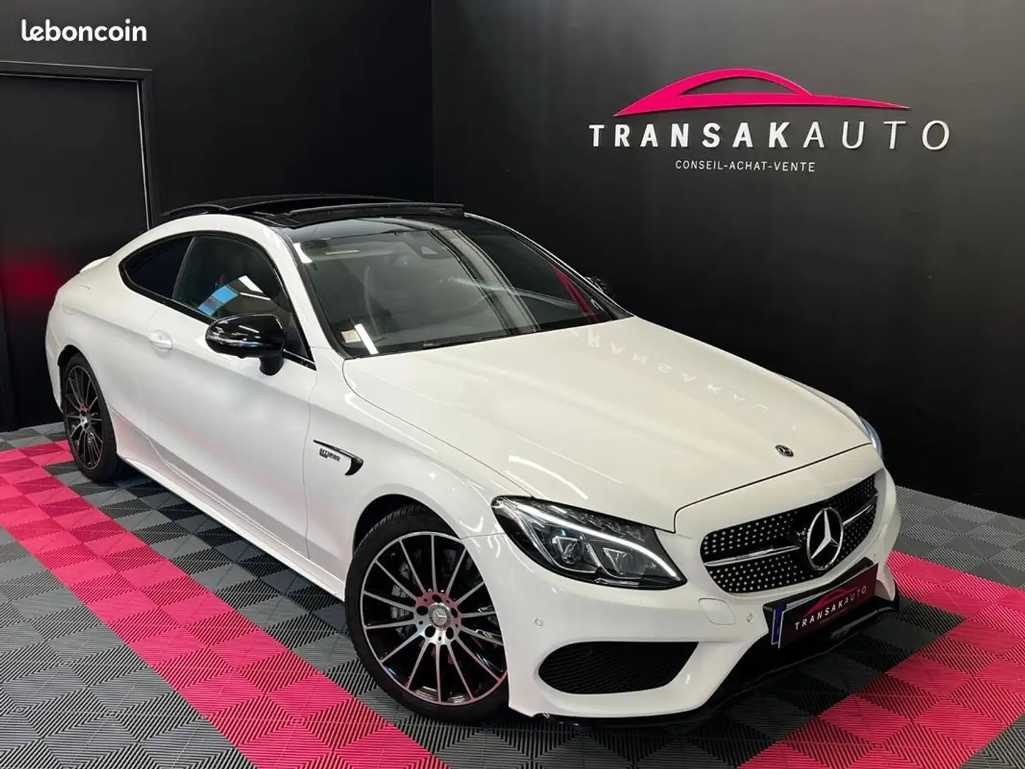 Mercedes-Benz C 43 AMG MERCEDES 43 4Matic AMG 9G-Tronic ORIGINE FRANCE EN Blanc - 1