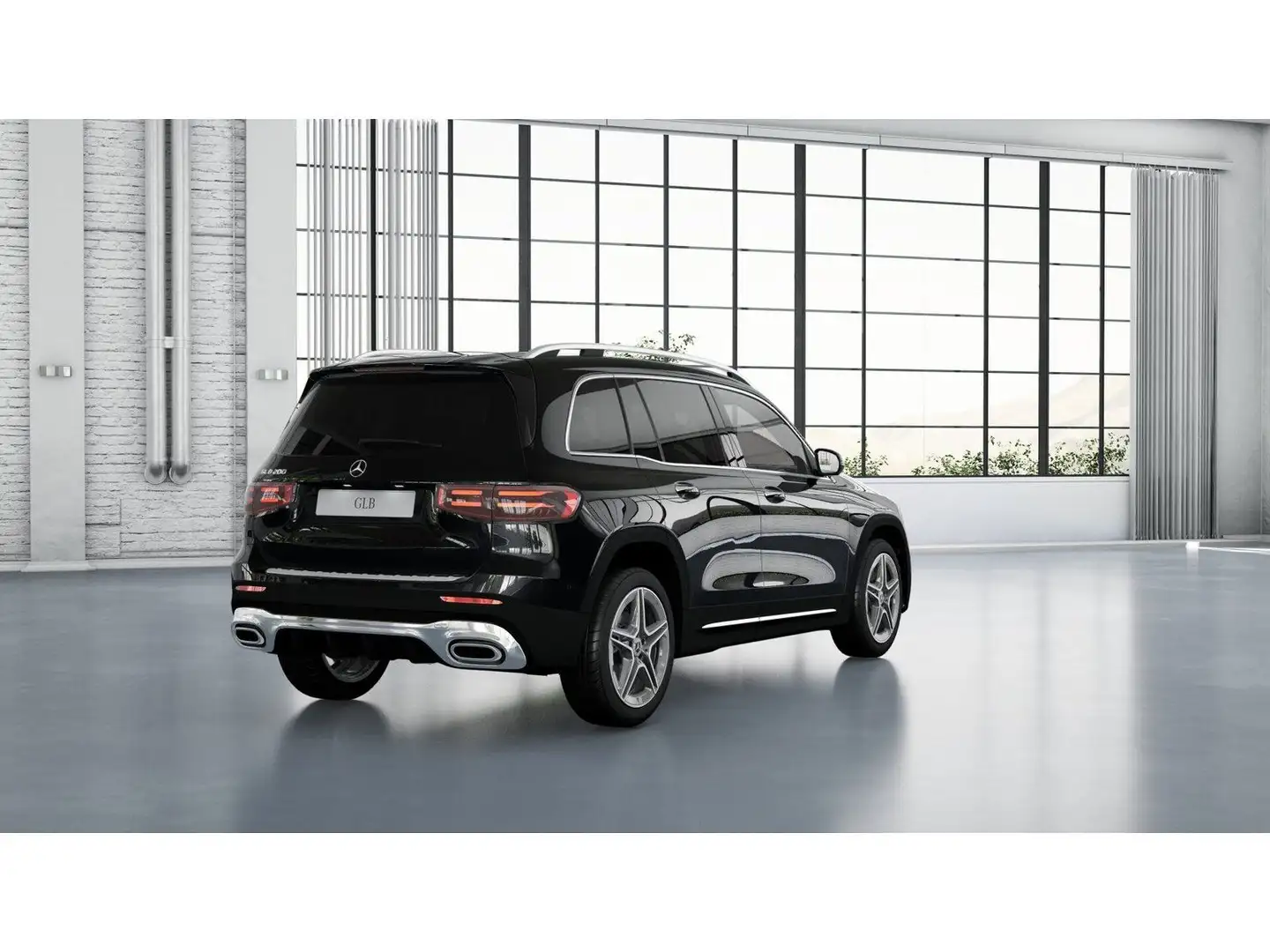 Mercedes-Benz GLB 200 AMG Panorama/Burmester/HUD/Memory Schwarz - 2