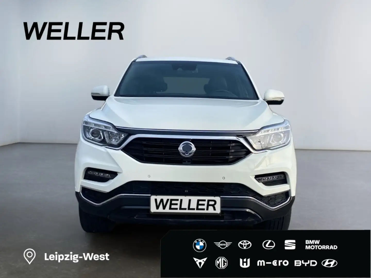 SsangYong Rexton 2.2 e-XDi 220 4WD Sapphire *360*Leder*AHK* Weiß - 2