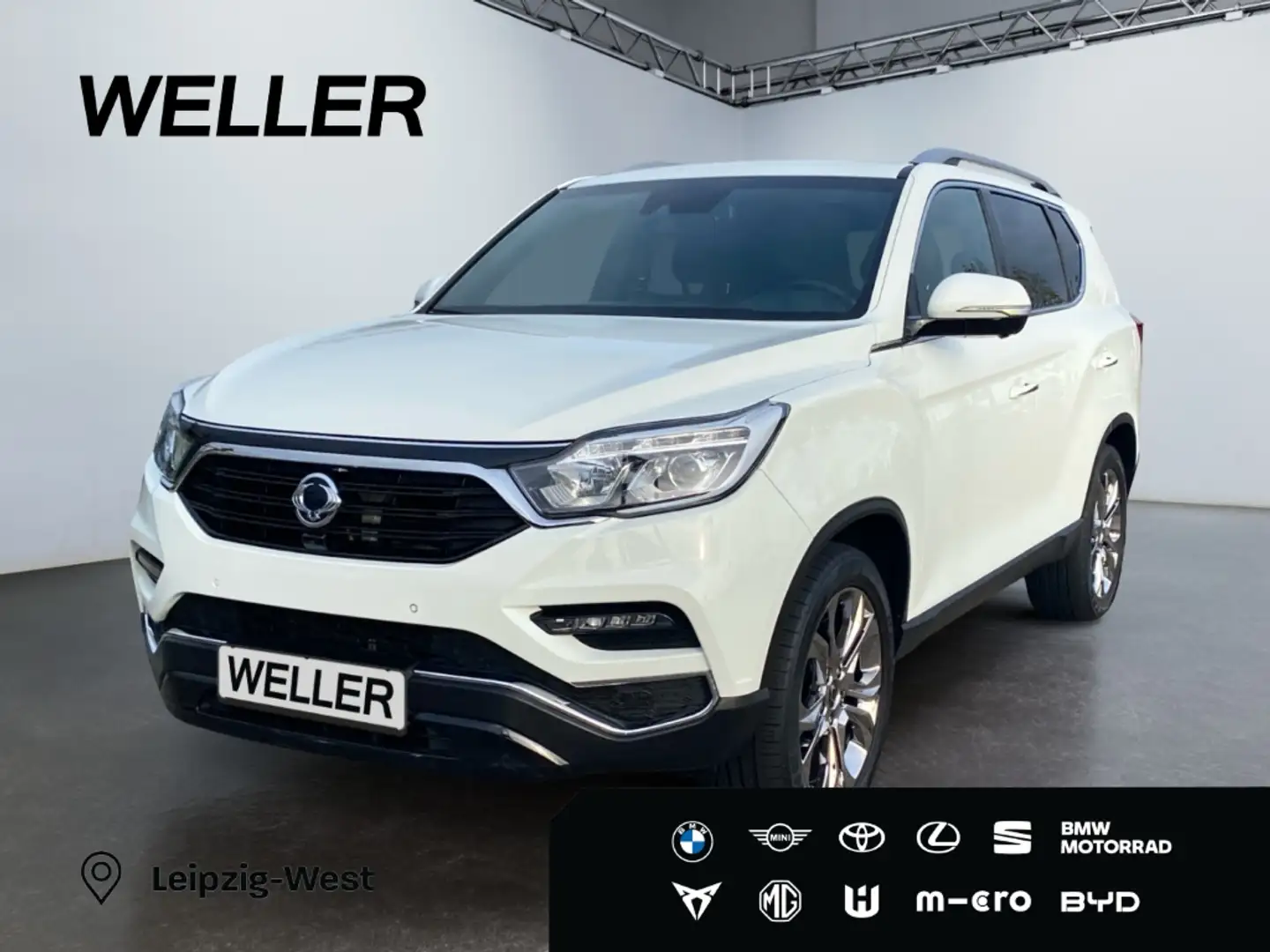 SsangYong Rexton 2.2 e-XDi 220 4WD Sapphire *360*Leder*AHK* Weiß - 1