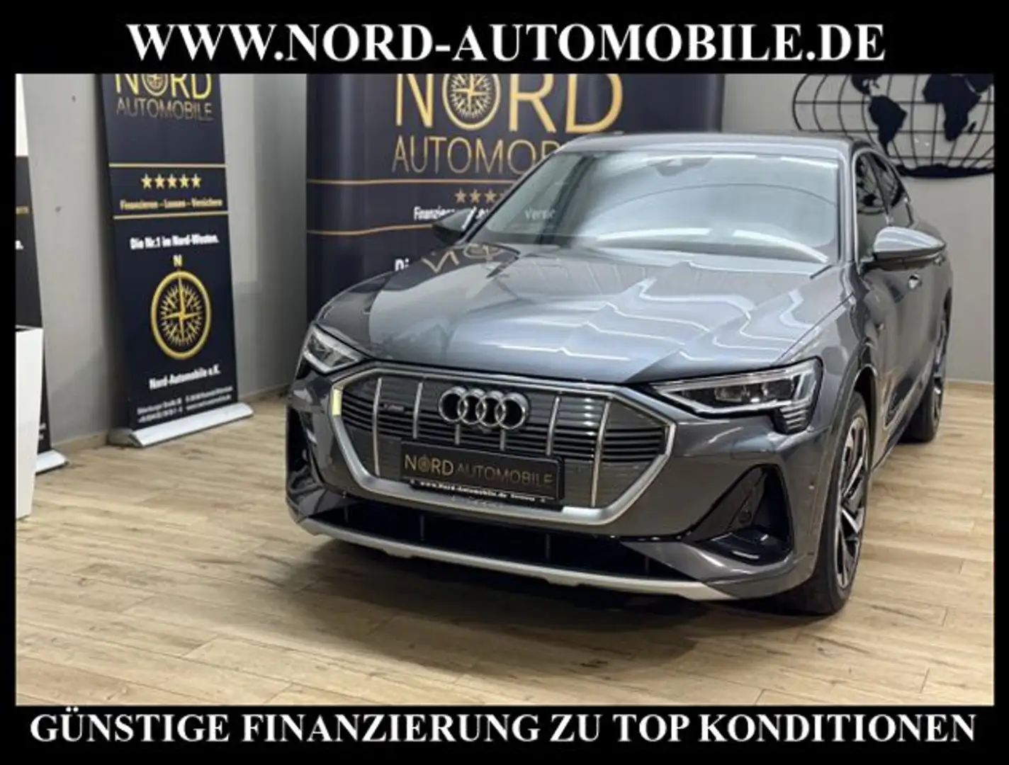 Audi e-tron Sportback QU.S-Line AHK/21/Matrix/B&O/ S-Line Grau - 1