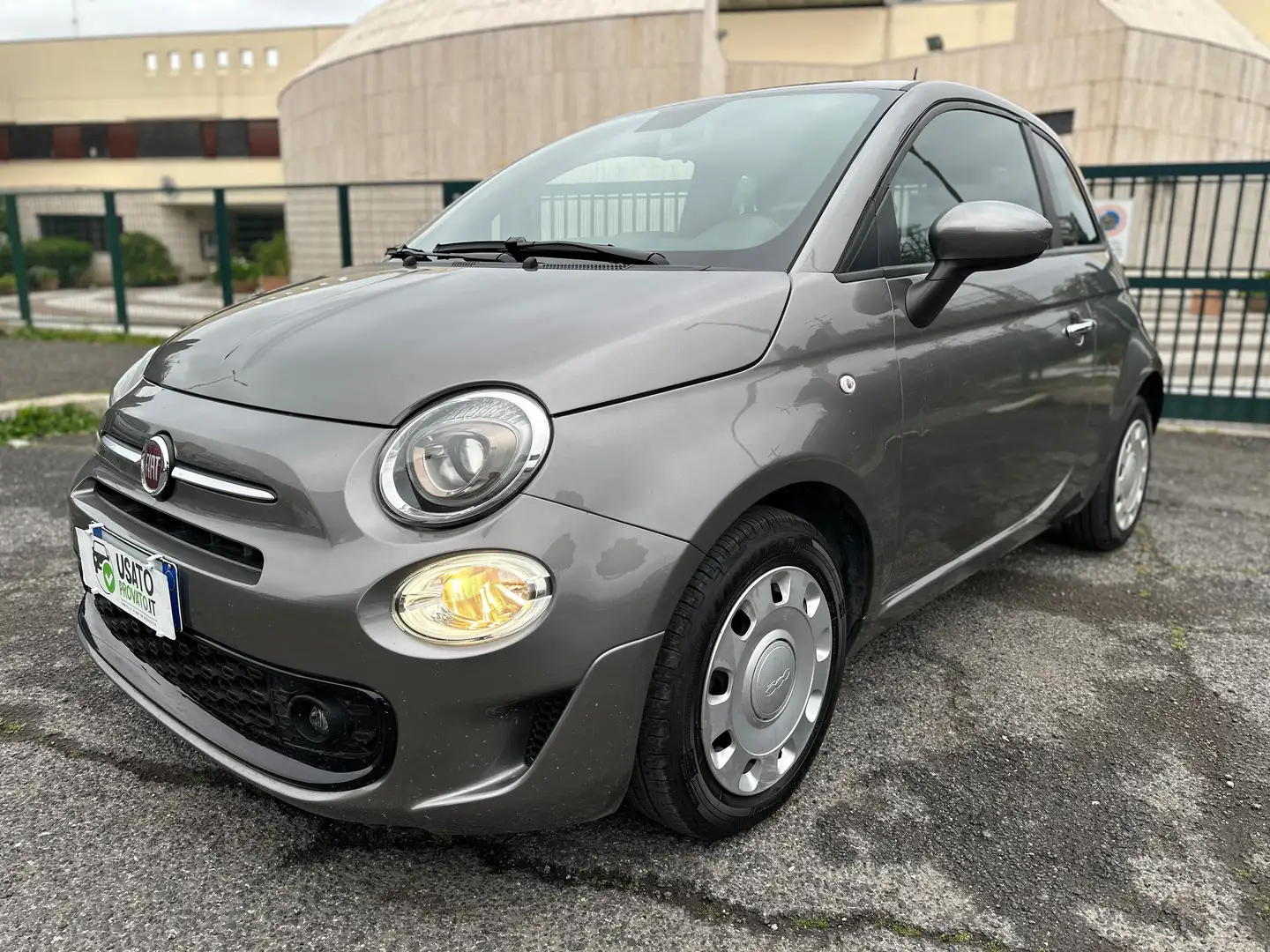 Fiat 500 1.0 hybrid 70cv Garanz. 12m Tagliando pre-consegna Grigio - 2