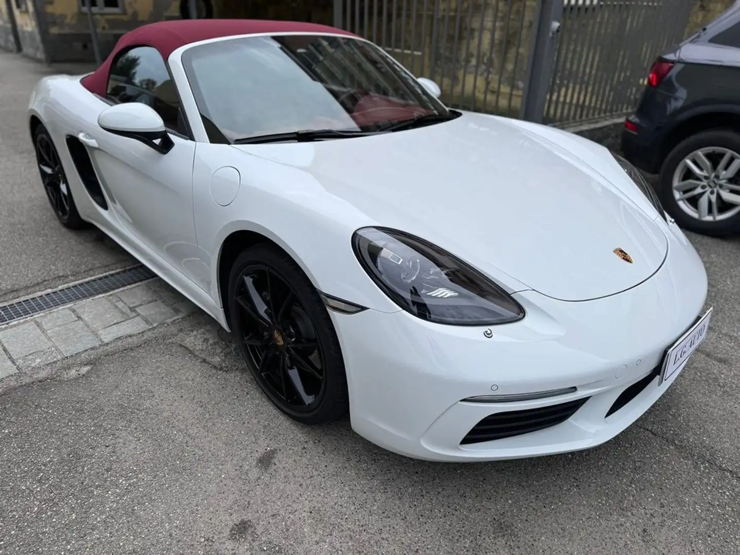 Porsche 718 Spyder Boxster Blanc - 2