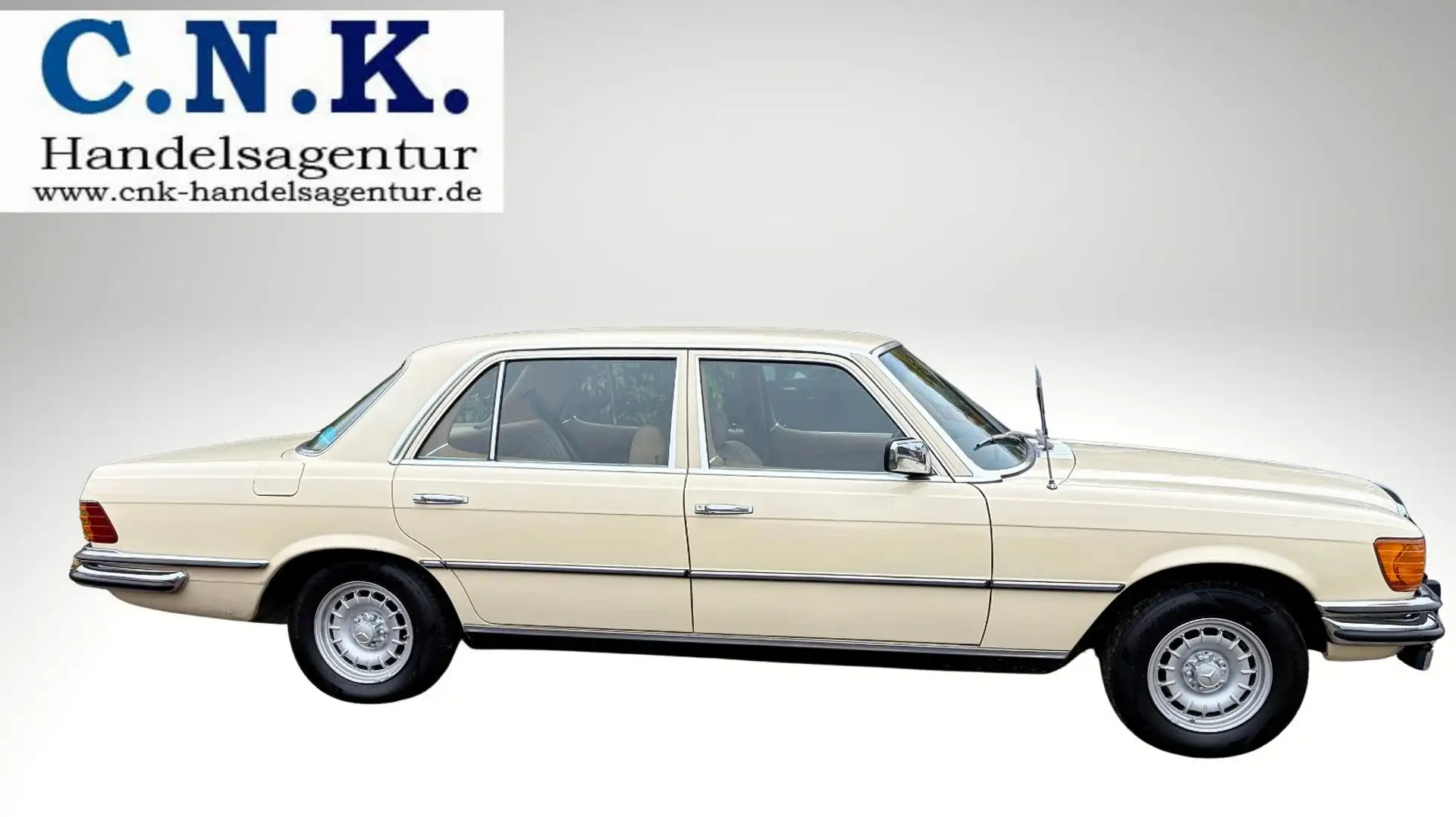 Mercedes-Benz 450 SEL aus Texas erst 2. Hd. mit Klima Beige - 1