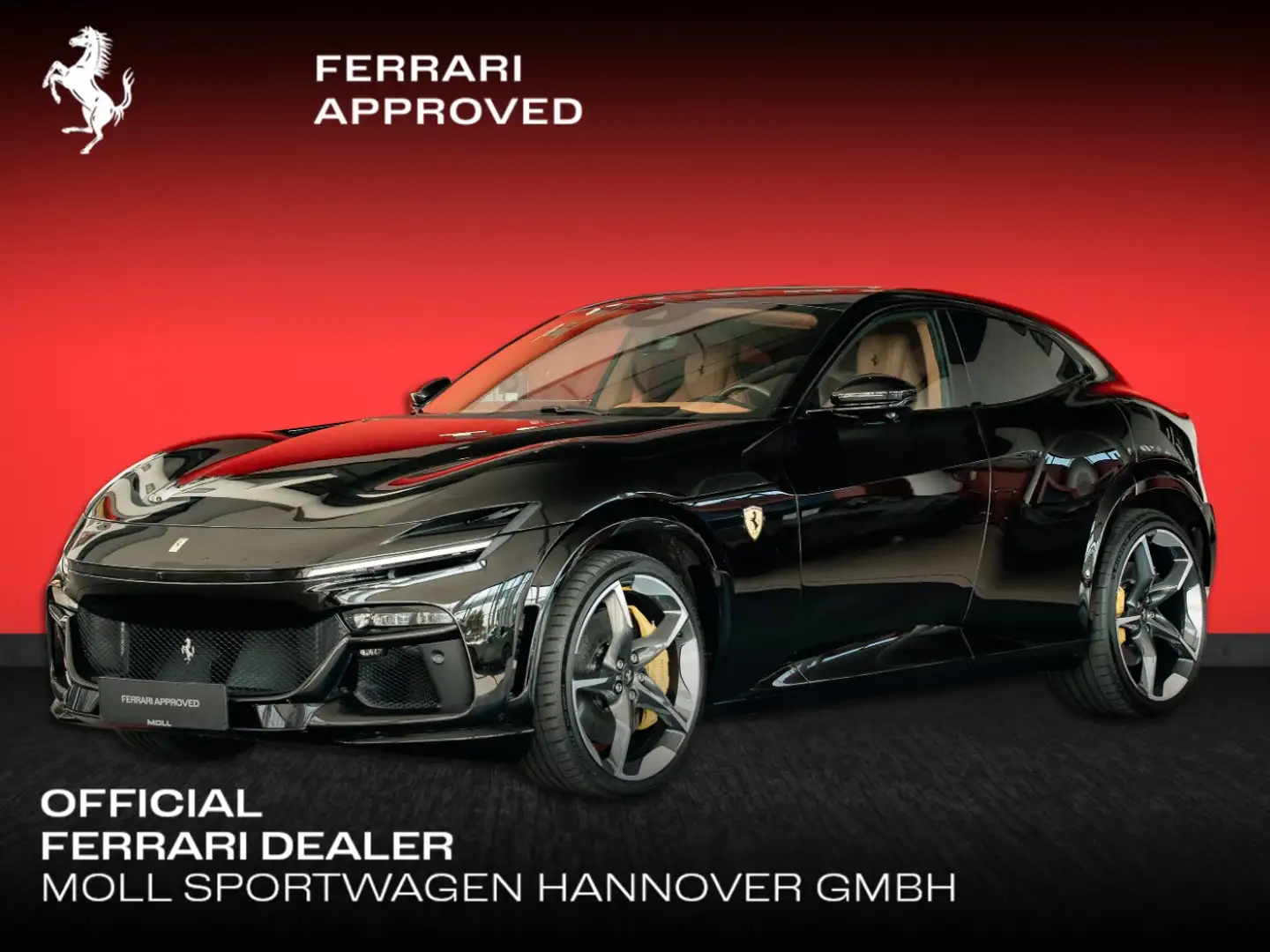 Ferrari Purosangue High-End-Audio*Steinschlagschutzfolie Чёрный - 1
