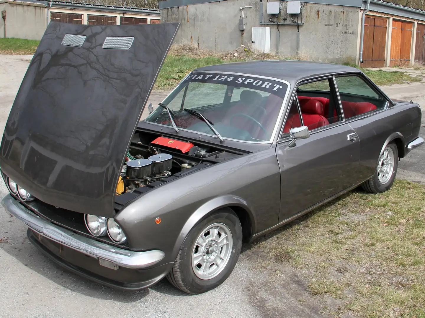 Fiat 124 Coupè Sport Coupé 1600 Silber - 1