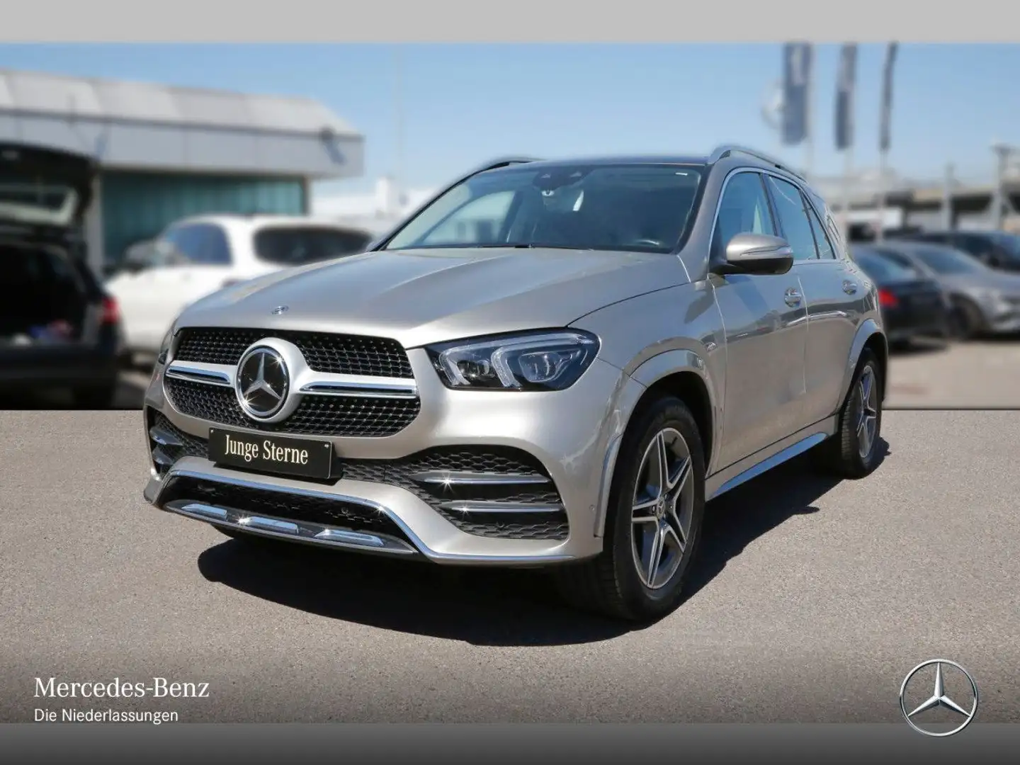 Mercedes-Benz GLE 450 4M AMG+PANO+360+AHK+MULTIBEAM+FAHRASS+20" Argent - 2