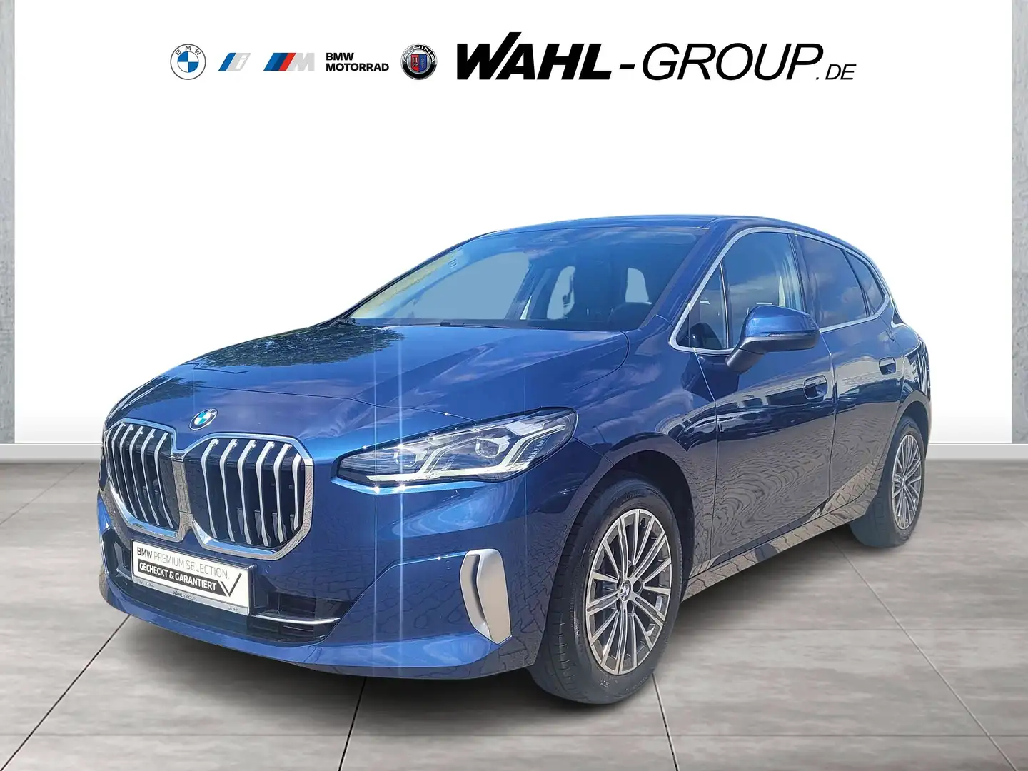 BMW 220 i Active Tourer LuxuryL LED Komfortzg. AHK Shz Azul - 1