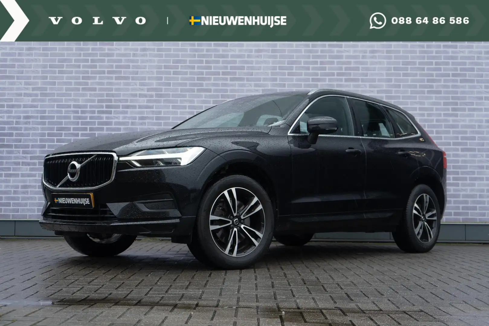 Volvo XC60 B5 Momentum Pro | Navi | Stoelverwarming | Cruise Zwart - 1