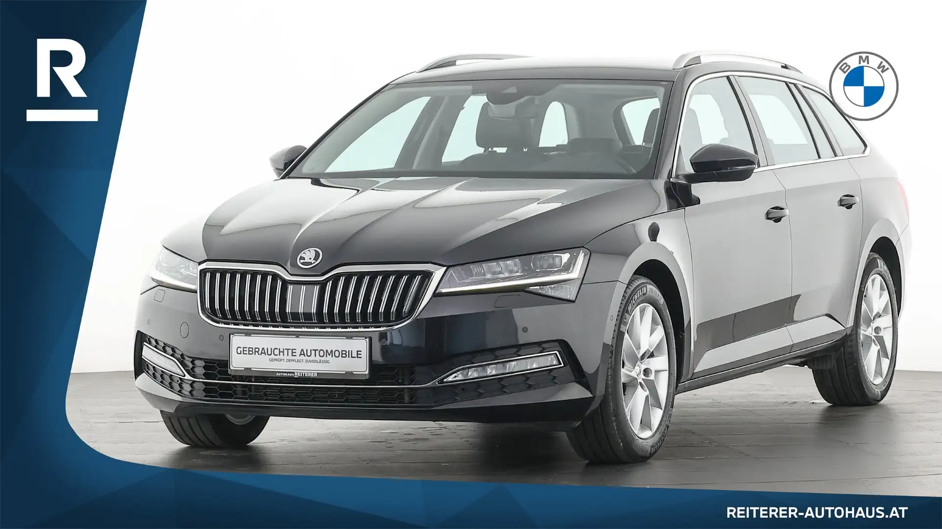 Skoda Superb Kombi 2,0 TDI Style *LED-Scheinwerfer *Navigation *AHK Schwarz - 1