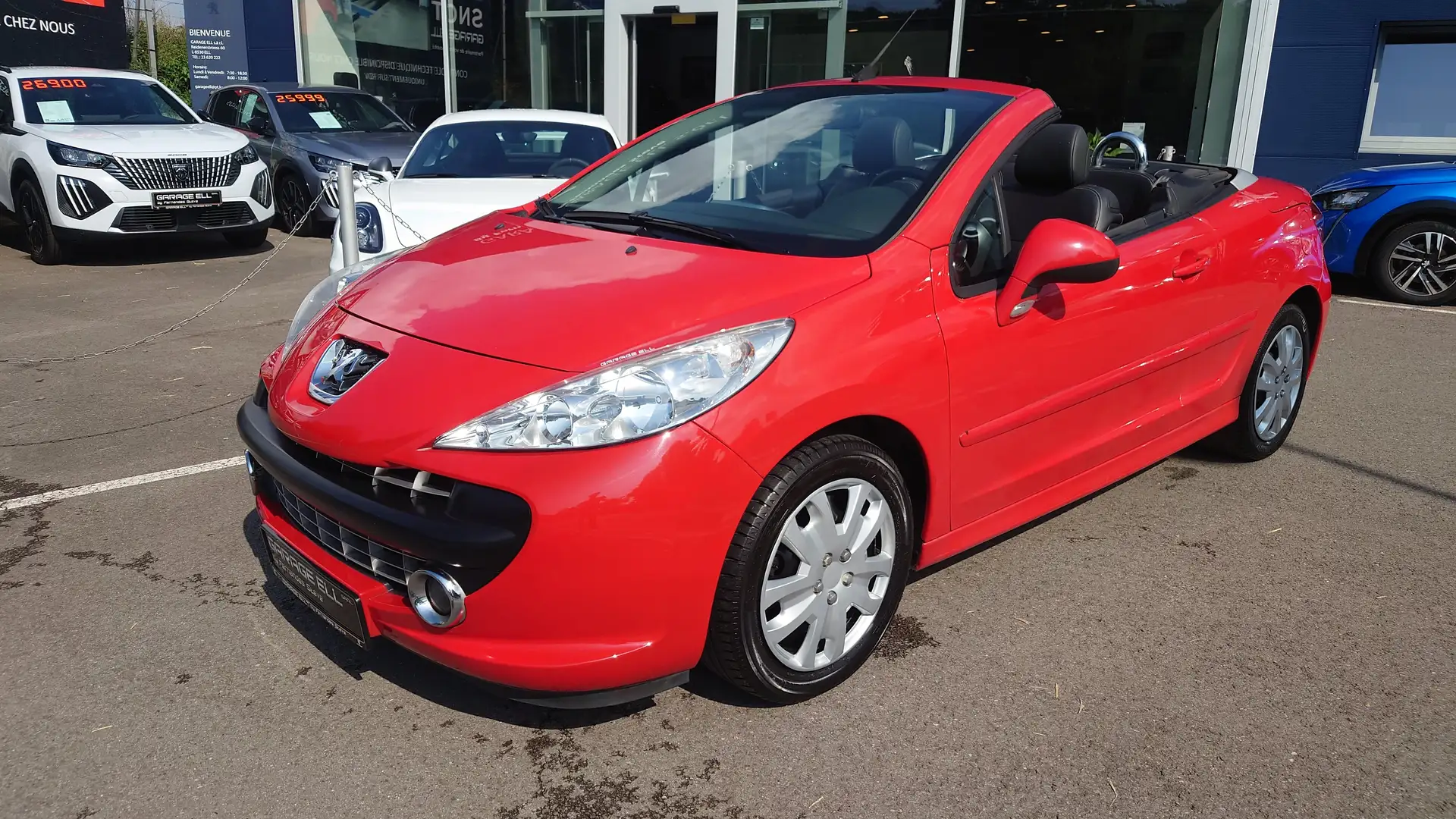 Peugeot 207 Cabrio Rojo - 1