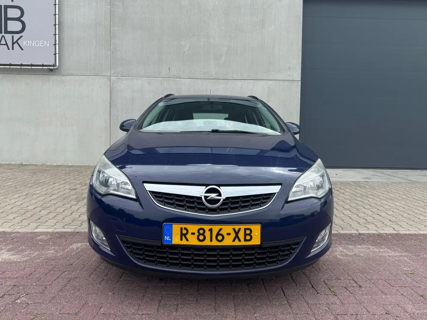 Opel Astra SPORTS TOURER 1.4 Turbo Sport, TREKHAAK AIRCO, LEE Azul - 2