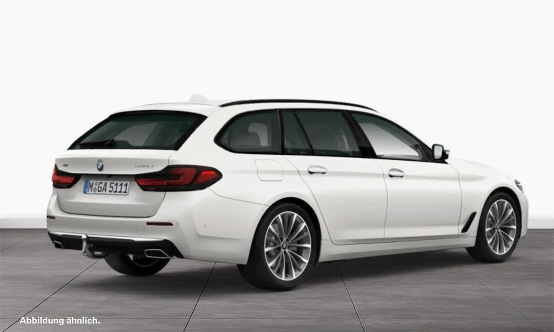 BMW 540 d xDrive Touring Head-Up DAB Standhzg. RFK Biały - 2