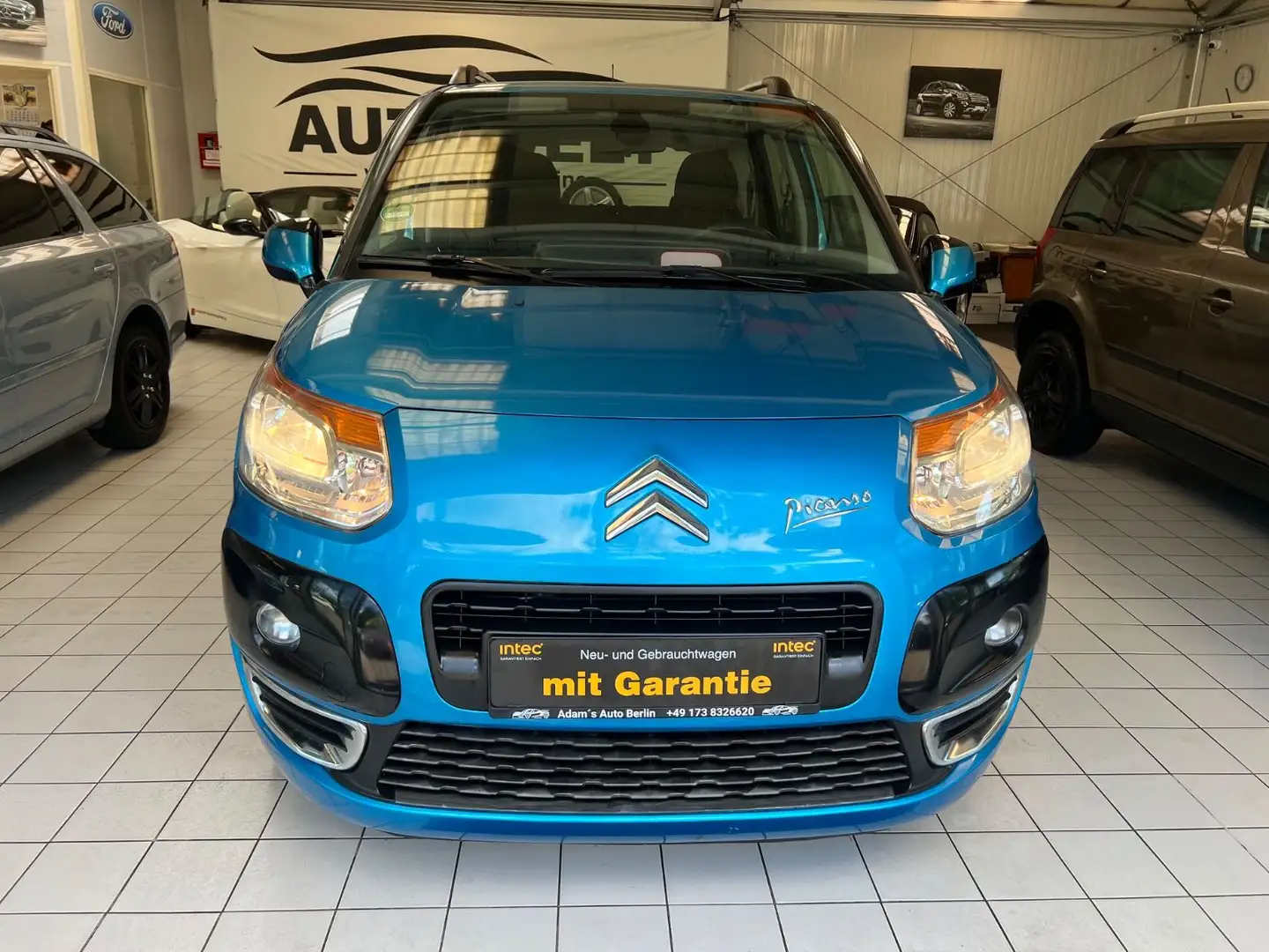 Citroen C3 Picasso Special Tendance*TÜVneu*Navi*Kamera* Bleu - 2