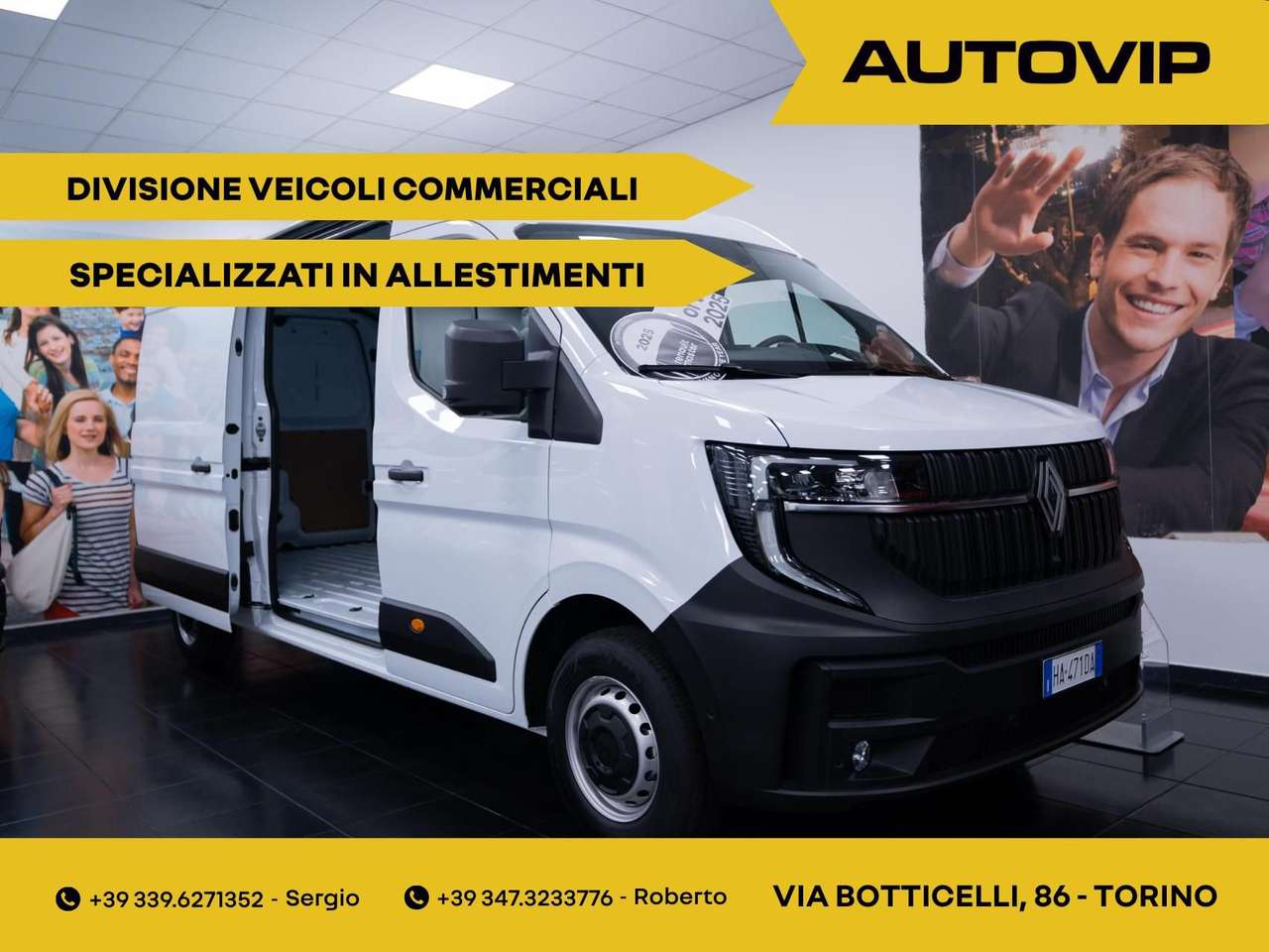 Renault Master Nuovo furgone FG TA L3H2 T35 Blue dCi 130 E6E