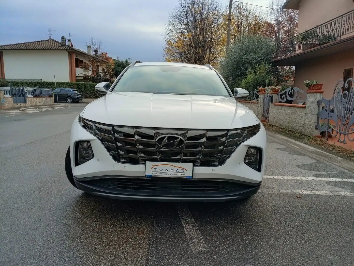 Hyundai TUCSON Exellence 1.6 CRDi 48V MHEV Blanc - 2