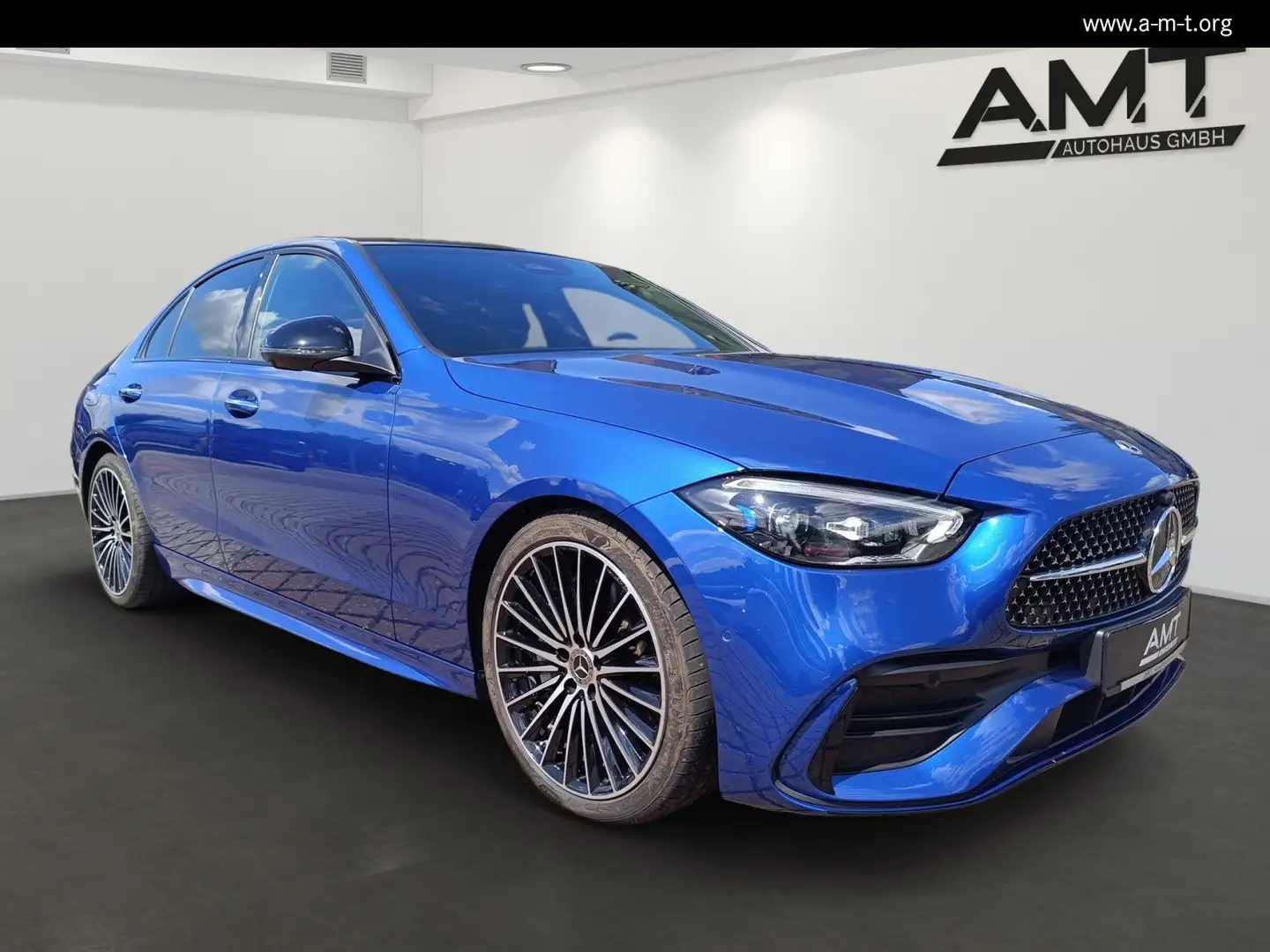 Mercedes-Benz C 300 C 300 d AMG Prem.*Pano*Distronic*360°*Digital*19 Bleu - 2