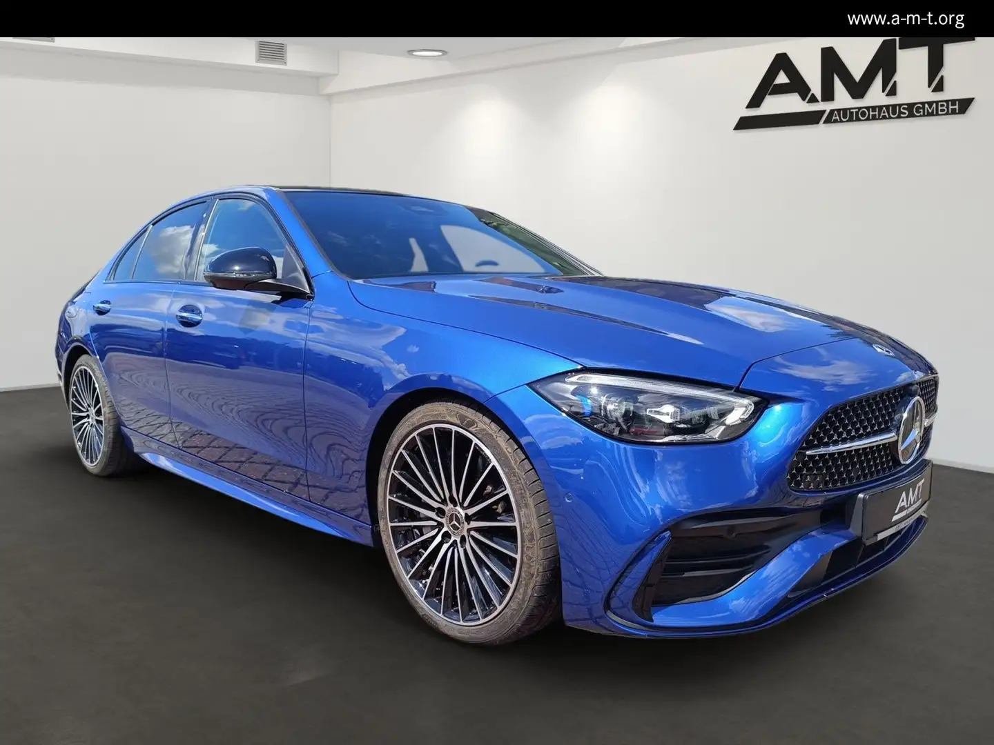 Mercedes-Benz C 300 d AMG Prem.*Pano*Distronic*360°*Digital-L. Blau - 2