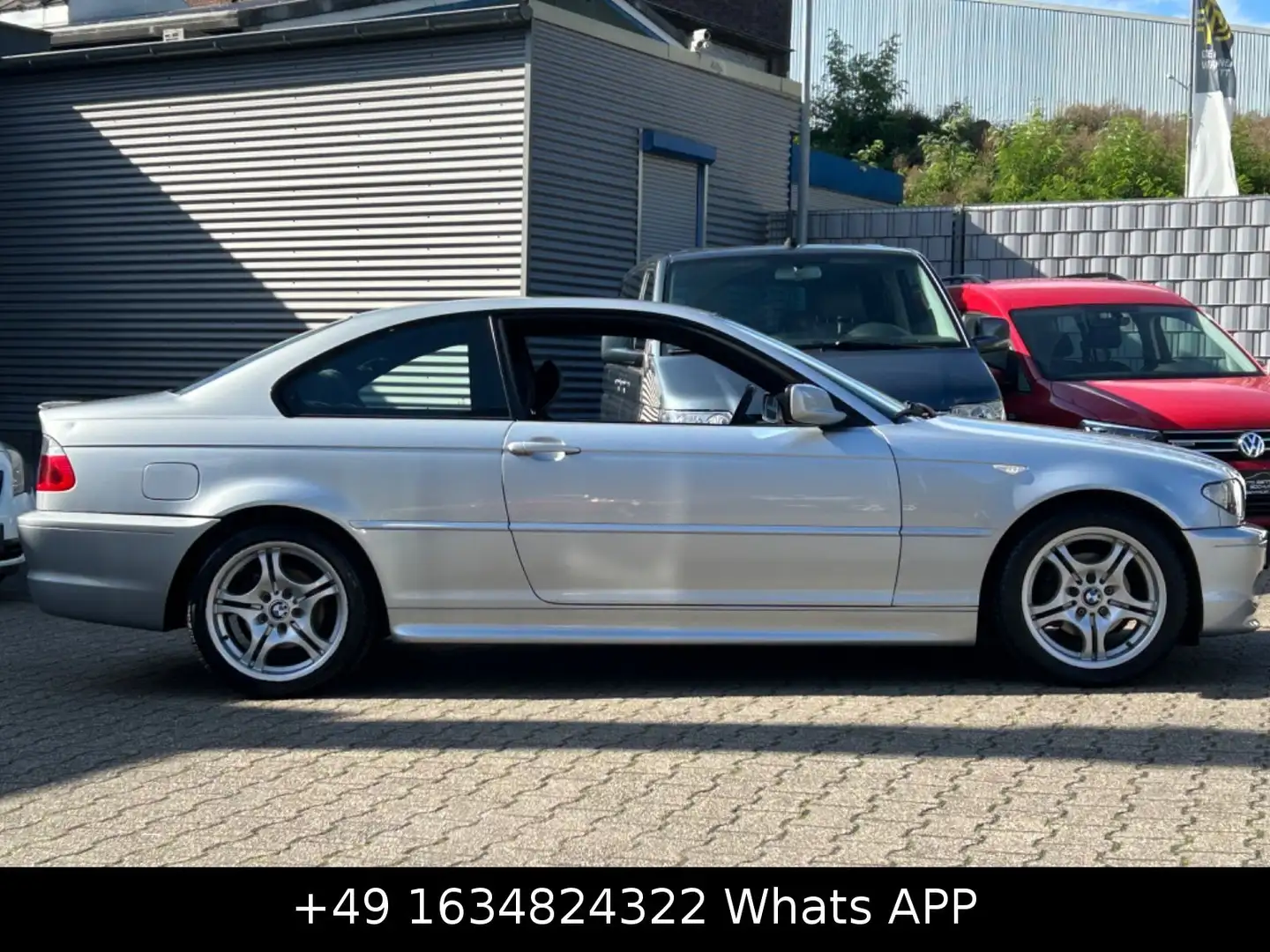 BMW 318 Ci Coupe M-Sportpaket Klimaaut. 127 TKM Silber - 2