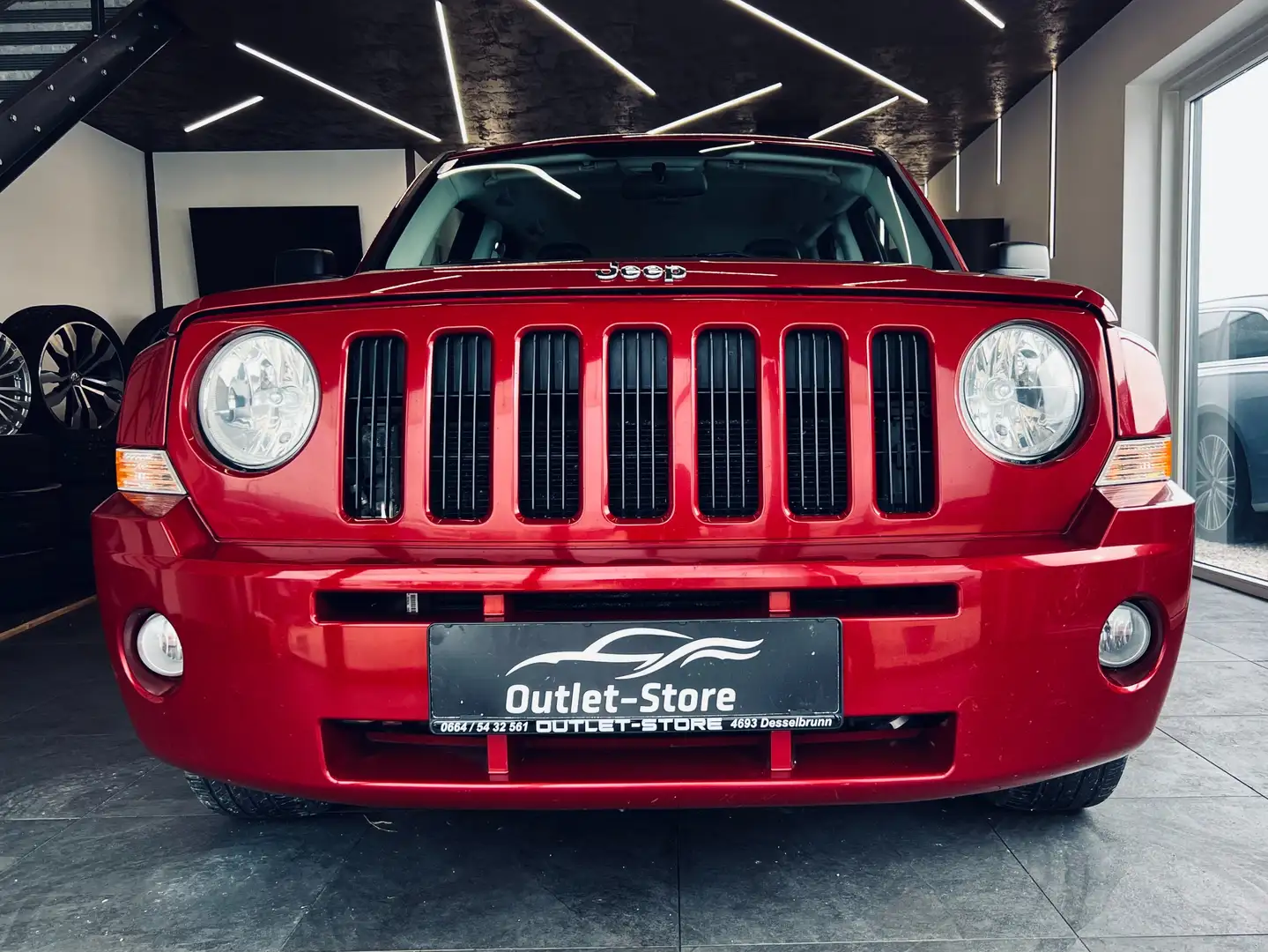 Jeep Patriot Sport*ALLRAD*1.Besitz*AHK*KEIN-Pickerl*Bastler* Piros - 2