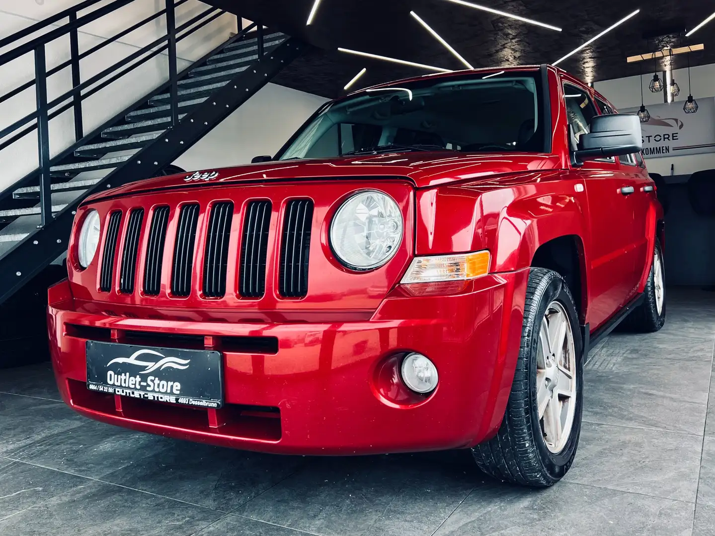 Jeep Patriot Sport*ALLRAD*1.Besitz*AHK*KEIN-Pickerl*Bastler* Piros - 1
