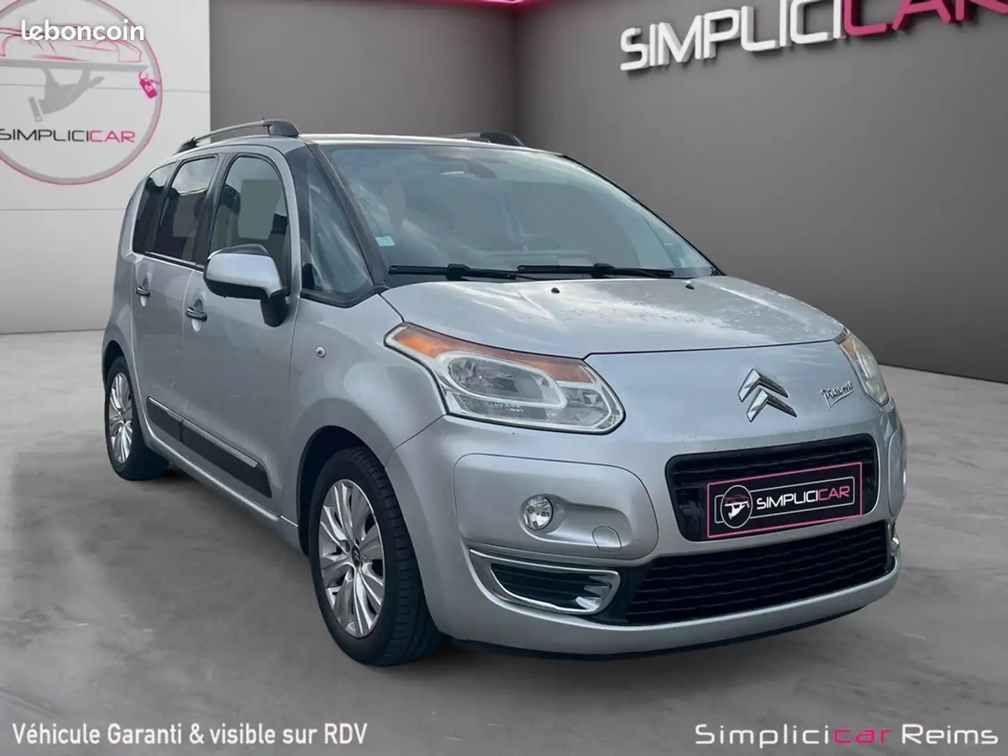Citroen C3 Picasso 1.6 VTi 120 Ch Exclusive Garantie 12 mois Gris - 1