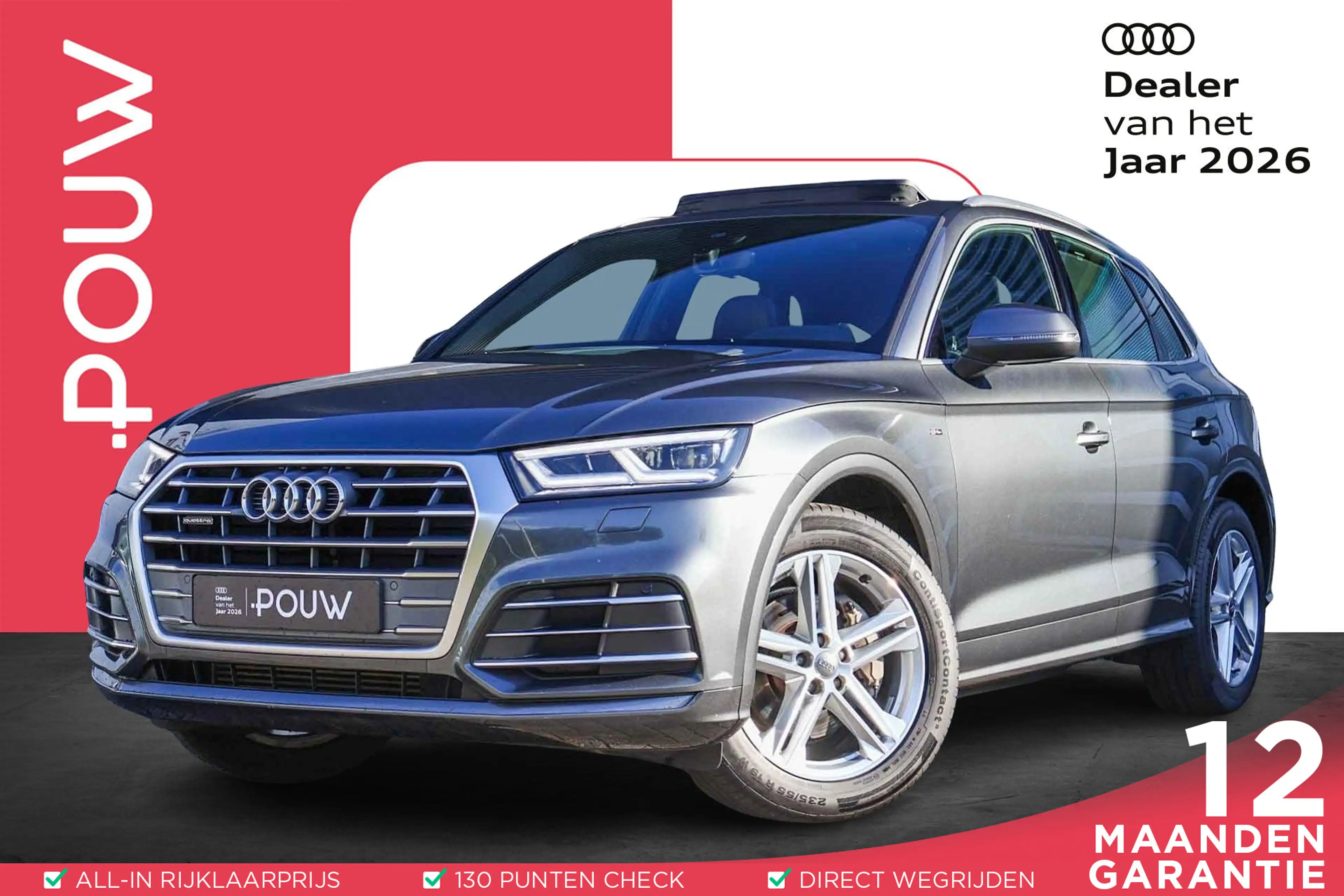 Audi Q5 2.0 TFSI 252pk quattro Sport | Luchtvering | Panor