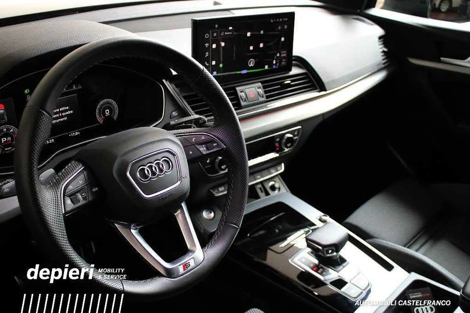 Audi Q5 Sportback 40 TDI quattro S tronic S line plus MHEV Zwart - 2