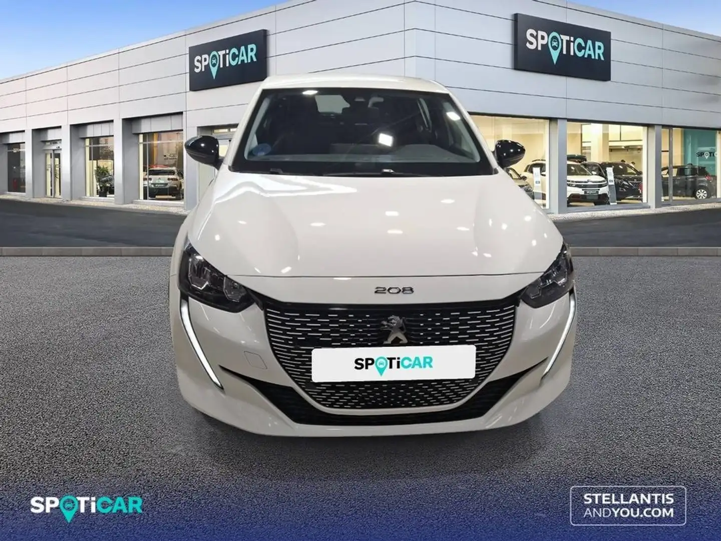 Peugeot 208 Active Pack Eléctrico 100kW Weiß - 2