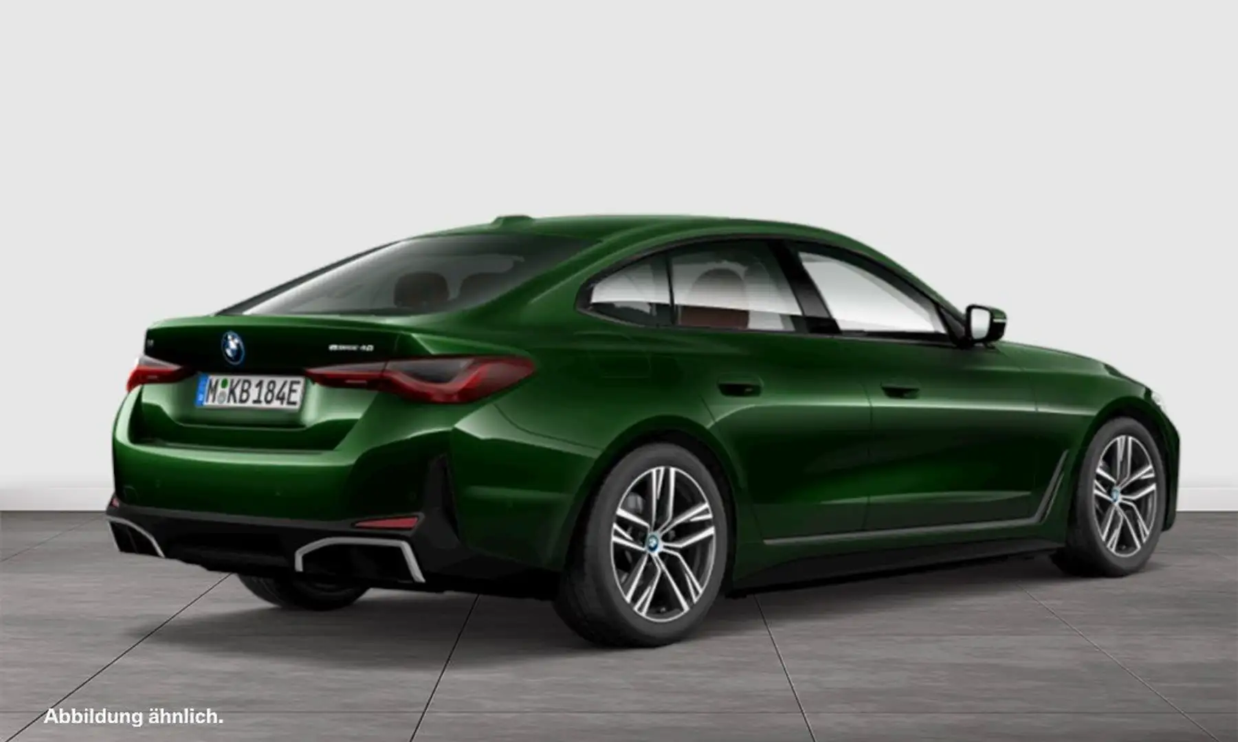 BMW i4 eDrive40 Gran Coupé ACC RFK NAVI Standh. LED Grün - 2