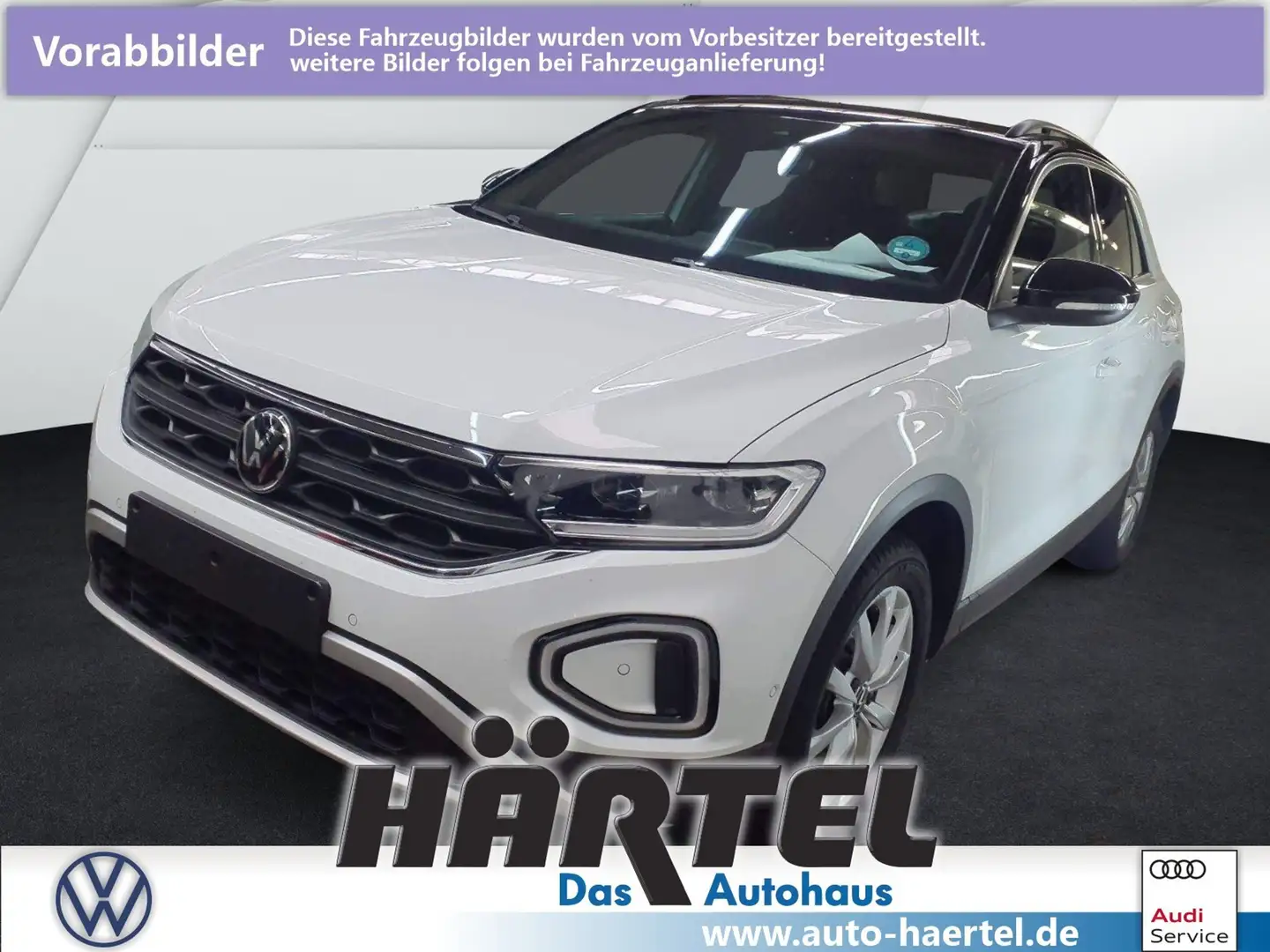 Volkswagen T-Roc GOAL 2.0 TDI DSG (+EURO6+ACC-RADAR) Navi LED Weiß - 1