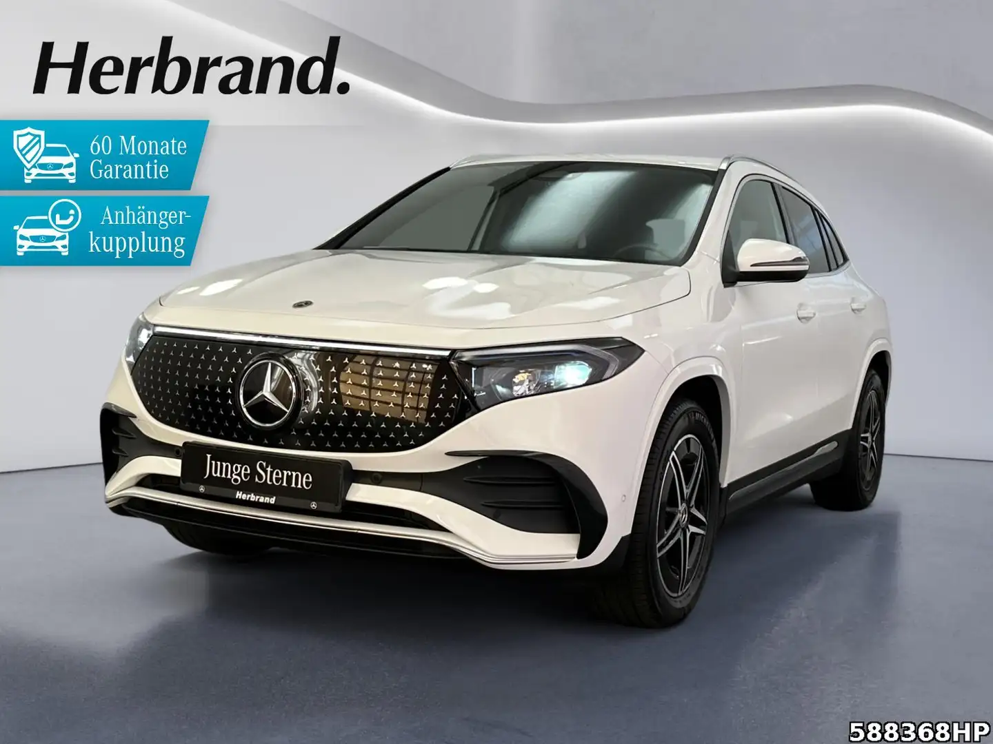 Mercedes-Benz EQA 300 4M AMG  AHK Distronic Ambiente LHZ. RFK. Weiß - 1