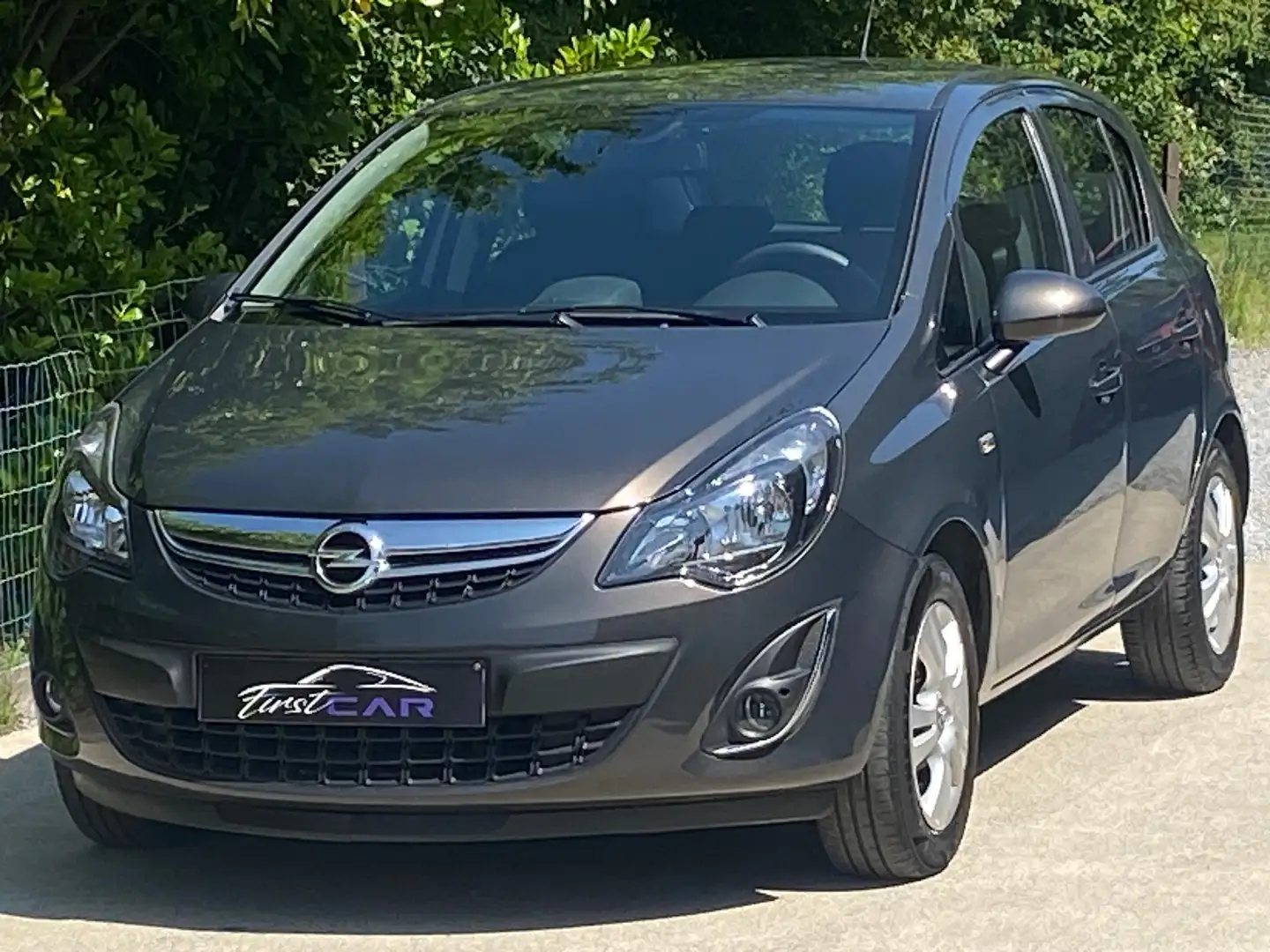 Opel Corsa 1.2i 86CV FAIBLE KM AIRCO REGULATEUR GARANTIE 1AN Gris - 1
