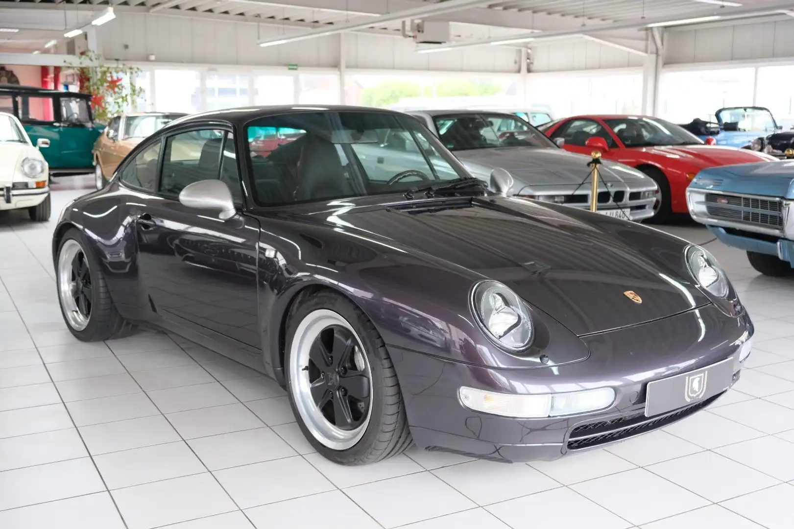 Porsche 993 Carrera 4 Schalt/Unikat Turbo Breit/50k inv. Grau - 1