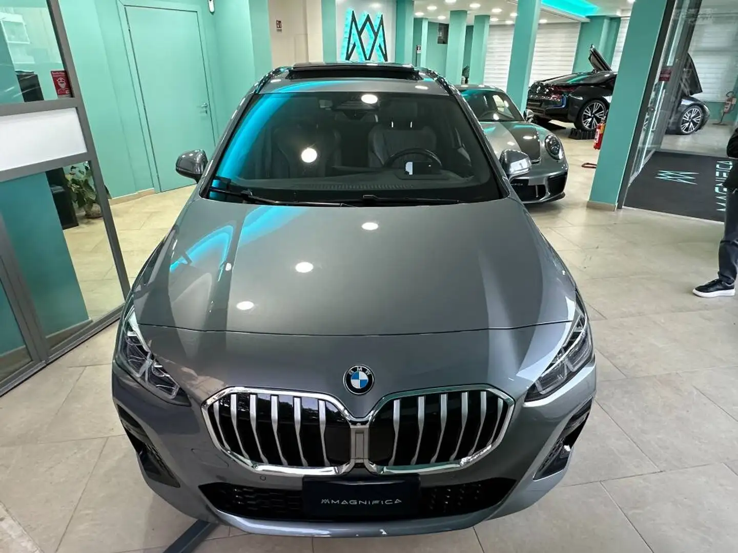 BMW 218 218d Active Tourer Msport auto Gris - 2