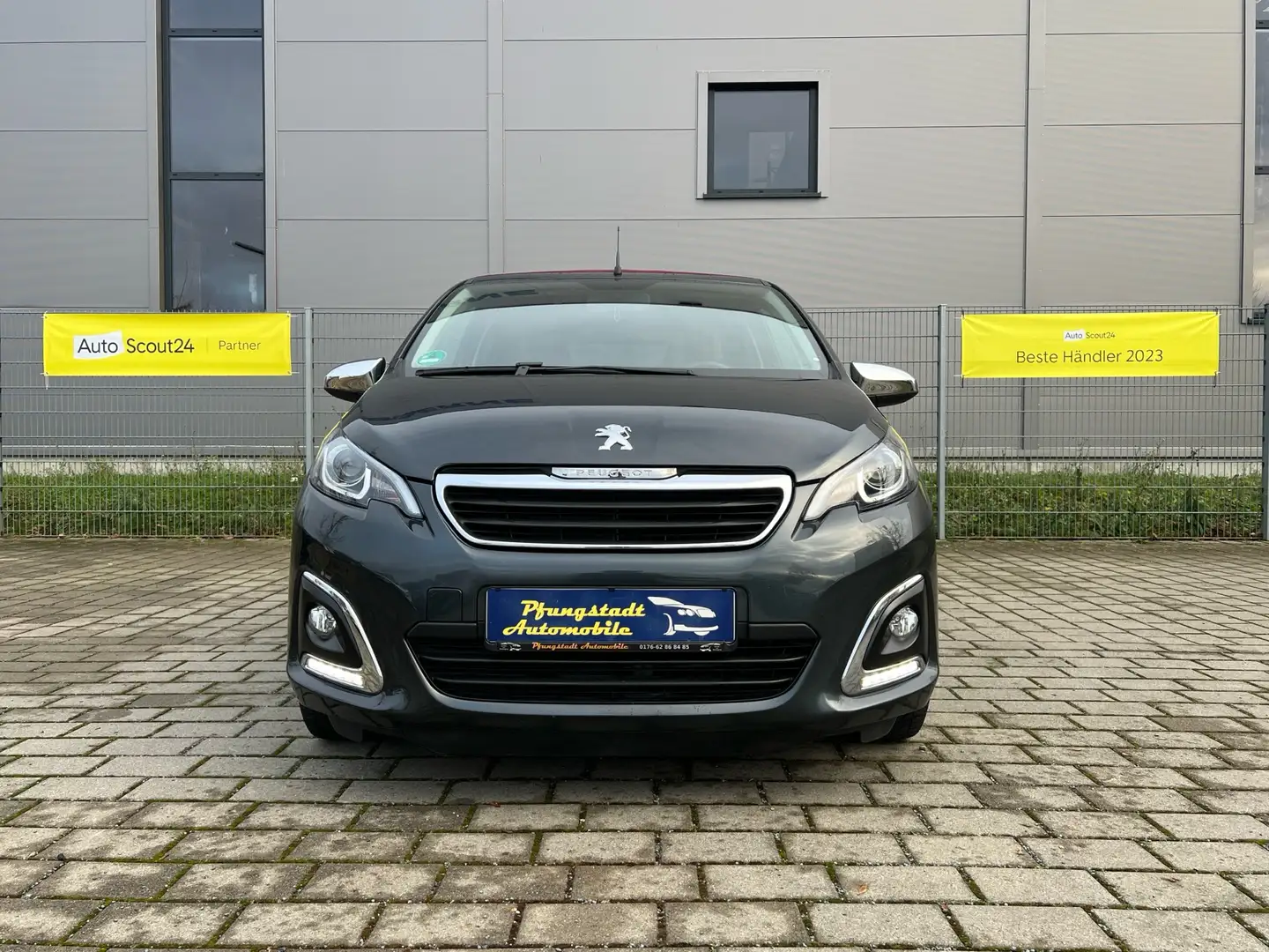 Peugeot 108 Collection/1Hand/Eu6/TüvNeu/ServiceNeu/Alwetter Grau - 2