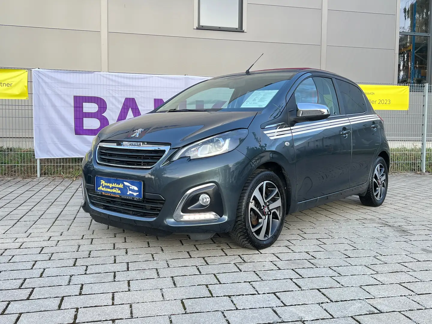 Peugeot 108 Collection/1Hand/Eu6/TüvNeu/ServiceNeu/Alwetter Gris - 2