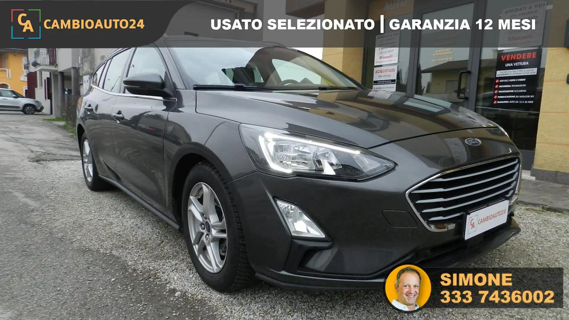 Ford Focus 1.5 EcoBlue 120 CV SW Business con Super Promo! Grigio - 2