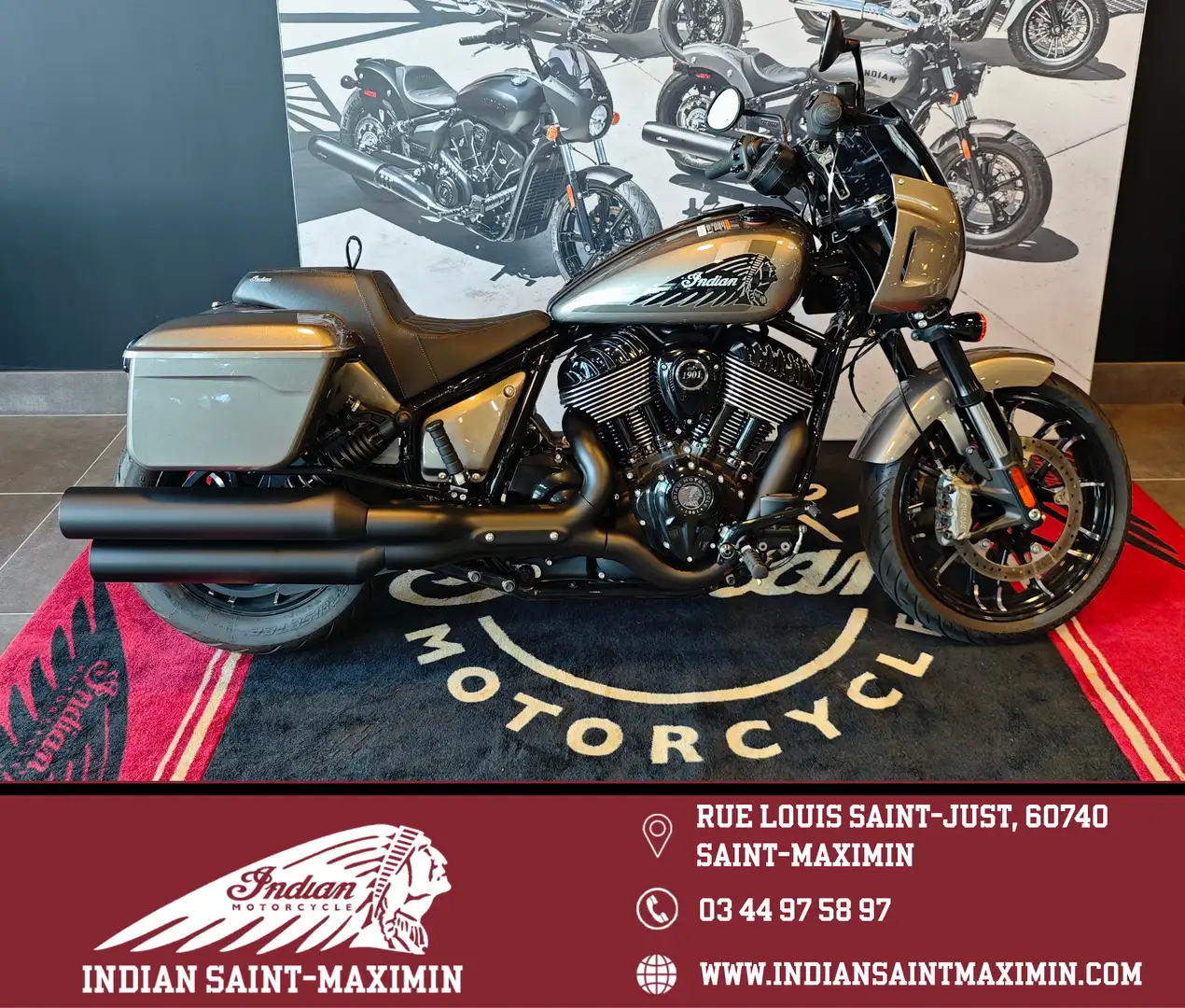 Indian Chief Gris - 1