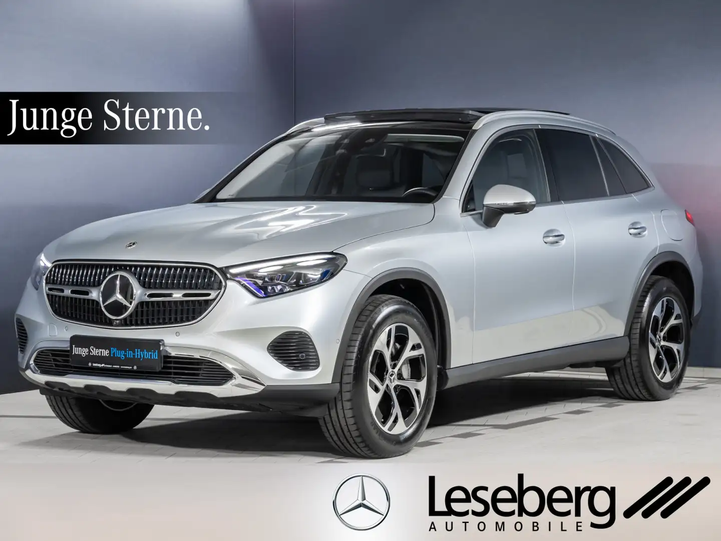 Mercedes-Benz GLC 300 GLC 300de 4M Avantgarde DIG.LIGHT/Pano/Distr/AHK Silber - 1