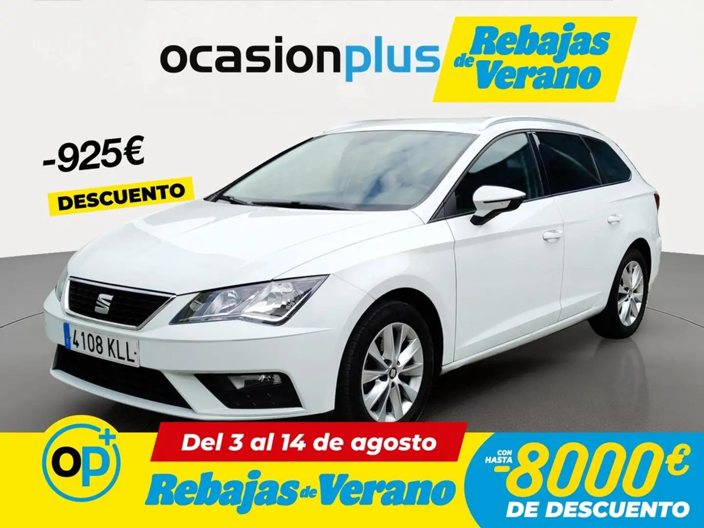 SEAT Leon ST 1.6TDI CR S&S Style 115 Blanco - 1