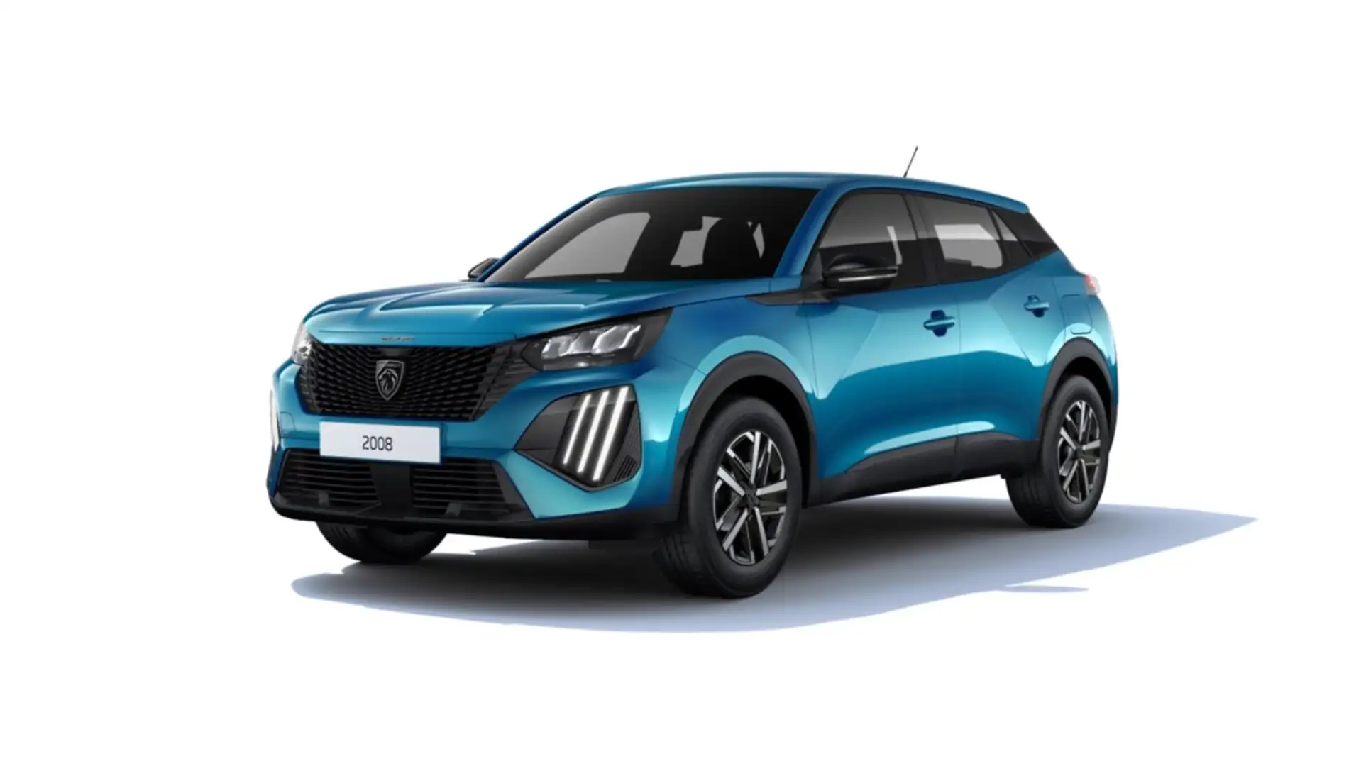 Peugeot 2008 1.2 PureTech 100 Style LED+SHZ+KlimaA+PDC Blau - 2