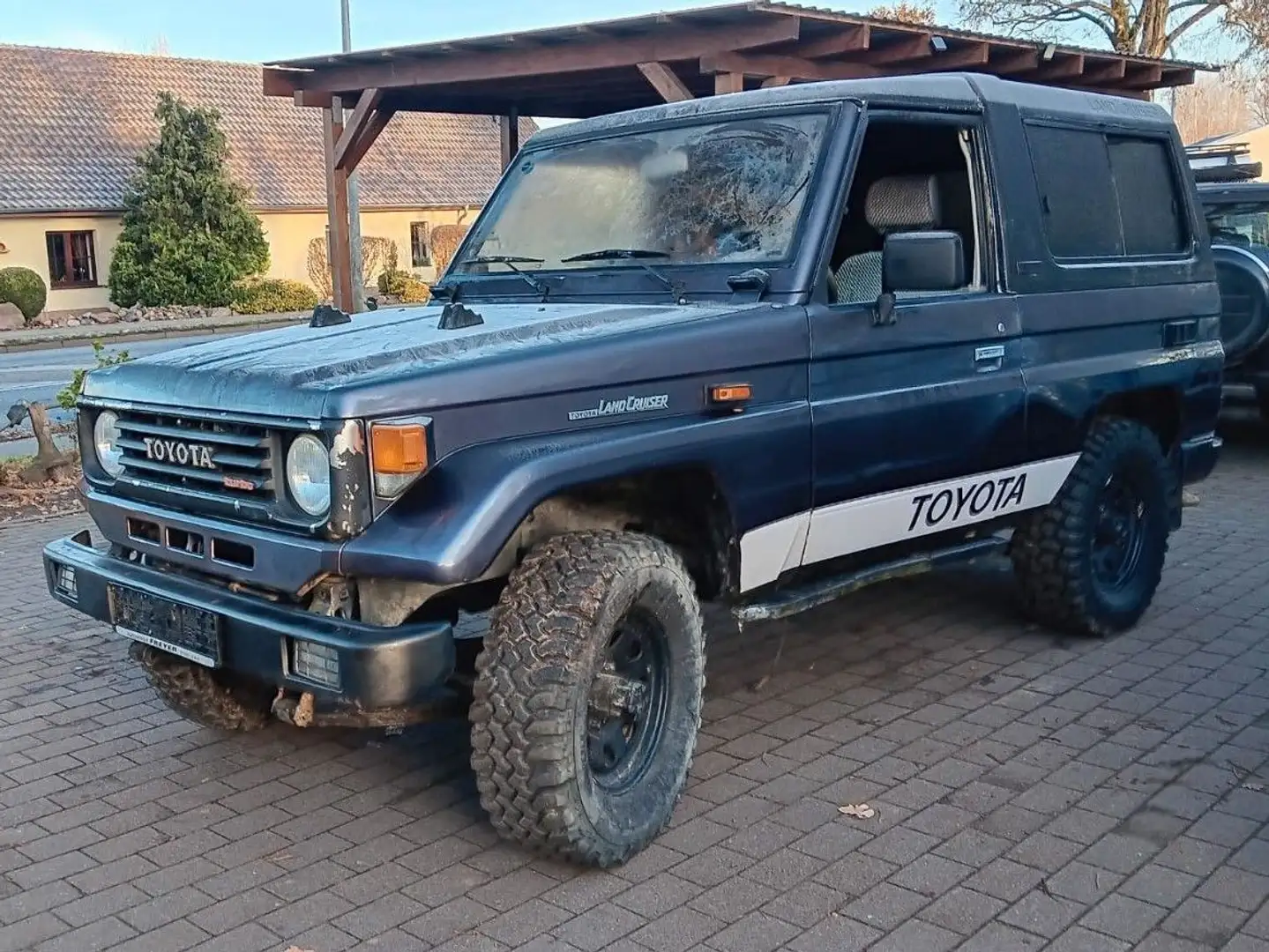 Toyota Land Cruiser 2.5 TD LJ73 Hardtop,Klima,H-Kennz. Gris - 1