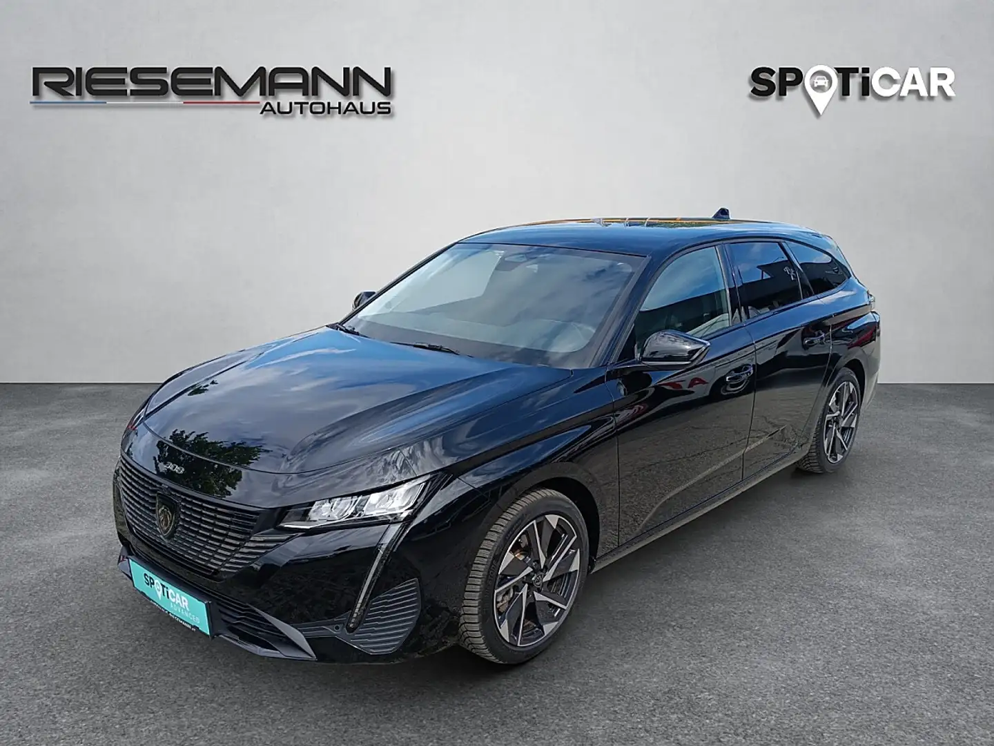 Peugeot 308 SW Hybrid 145 e-DSC6 Allure Schwarz - 1