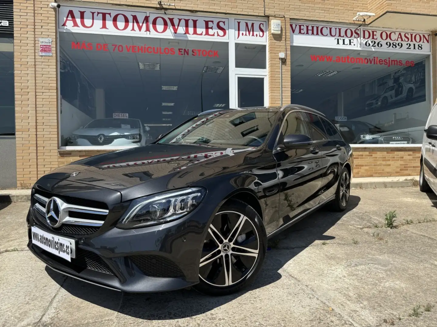 Mercedes-Benz C 300 Estate 300d 4Matic 9G-Tronic Zwart - 1