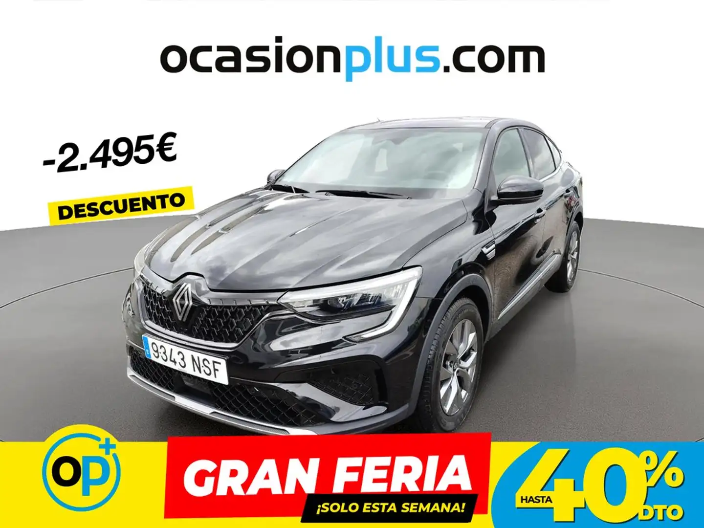 Renault Arkana 1.6 E-Tech Techno 105kW Negro - 1