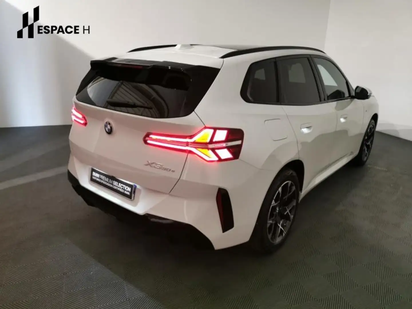 BMW X3 xDrive30e 299ch M Sport Blanc - 2