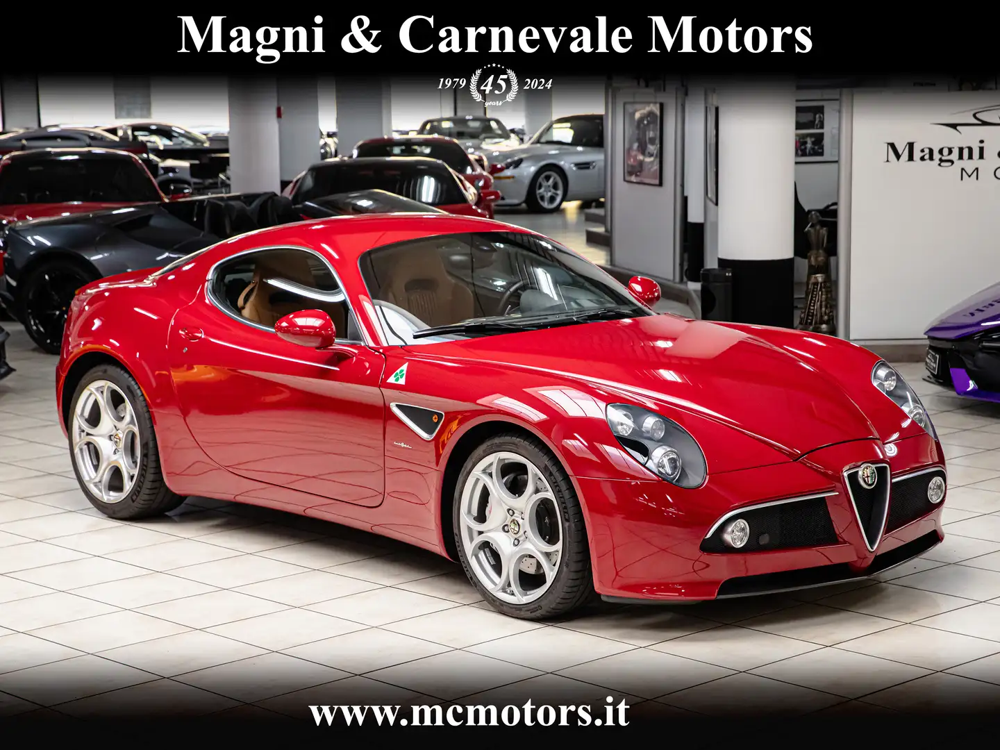 Alfa Romeo 8C COMPETIZIONE|1 OF 500|TARGA ORIGINALE Rot - 1